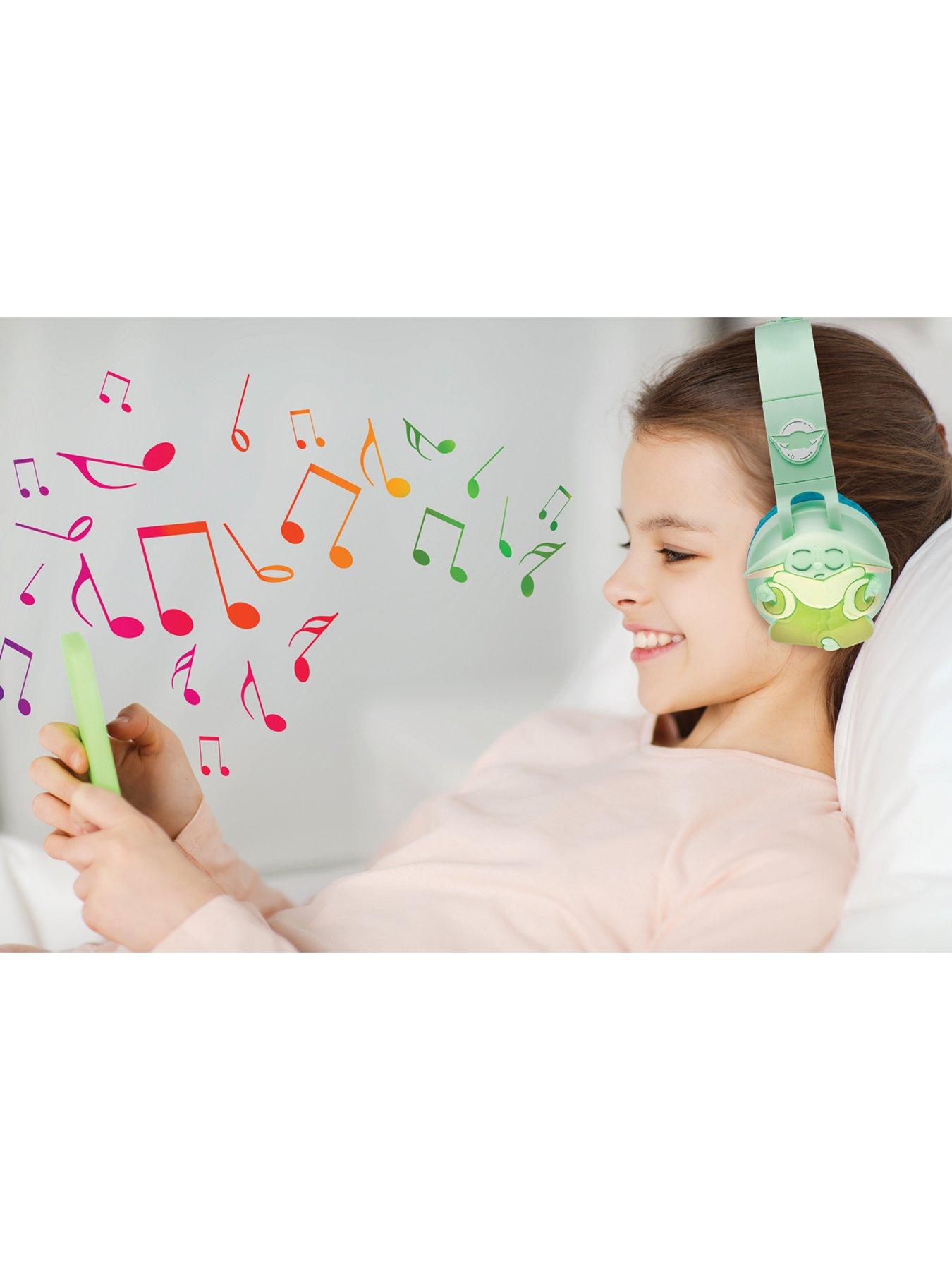 Image 6 of 7 of Star Wars 3D Star Wars design Bluetooth and Wired foldable Headphones with safe volume limitation