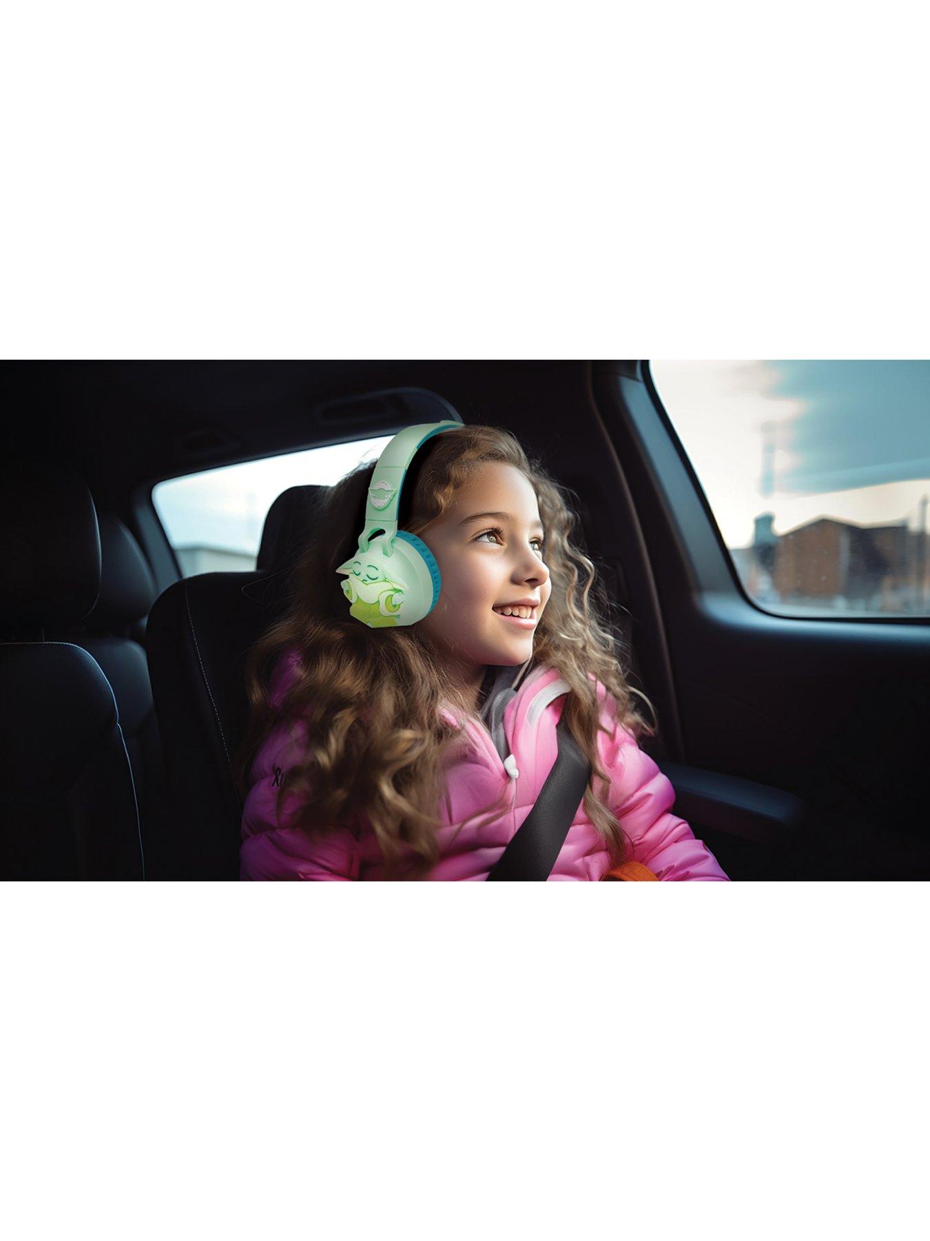 Image 7 of 7 of Star Wars 3D Star Wars design Bluetooth and Wired foldable Headphones with safe volume limitation