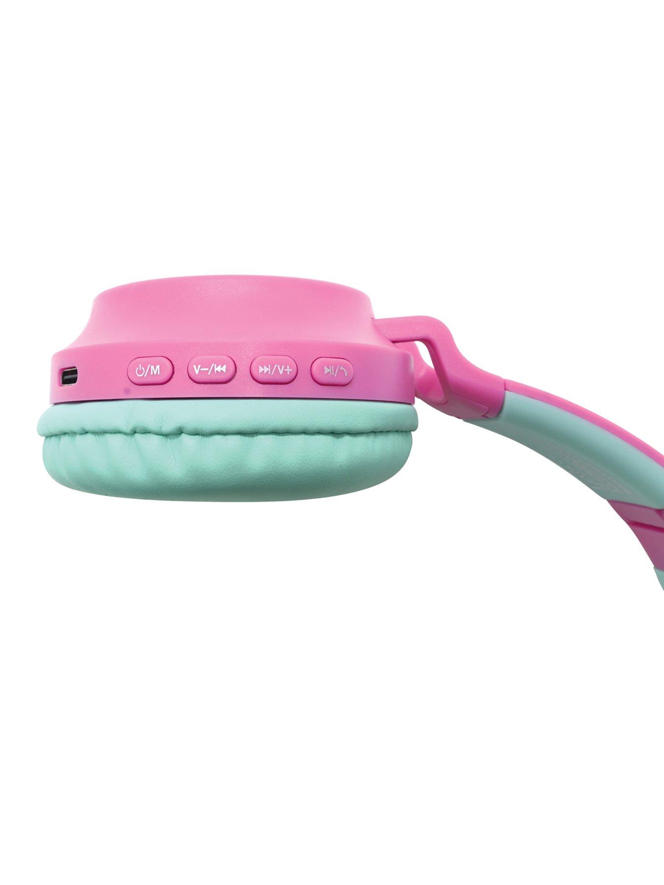 Image 4 of 8 of Barbie Cat's ears shape wireless rechargeable headphones with lights