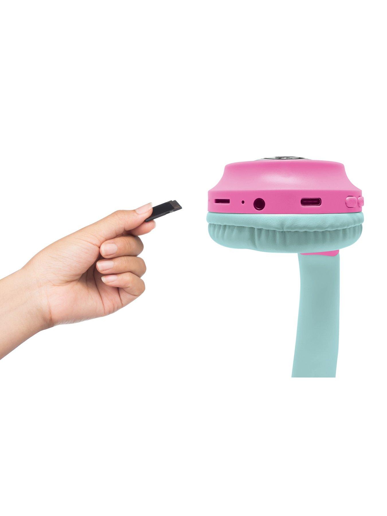 Image 5 of 8 of Barbie Cat's ears shape wireless rechargeable headphones with lights