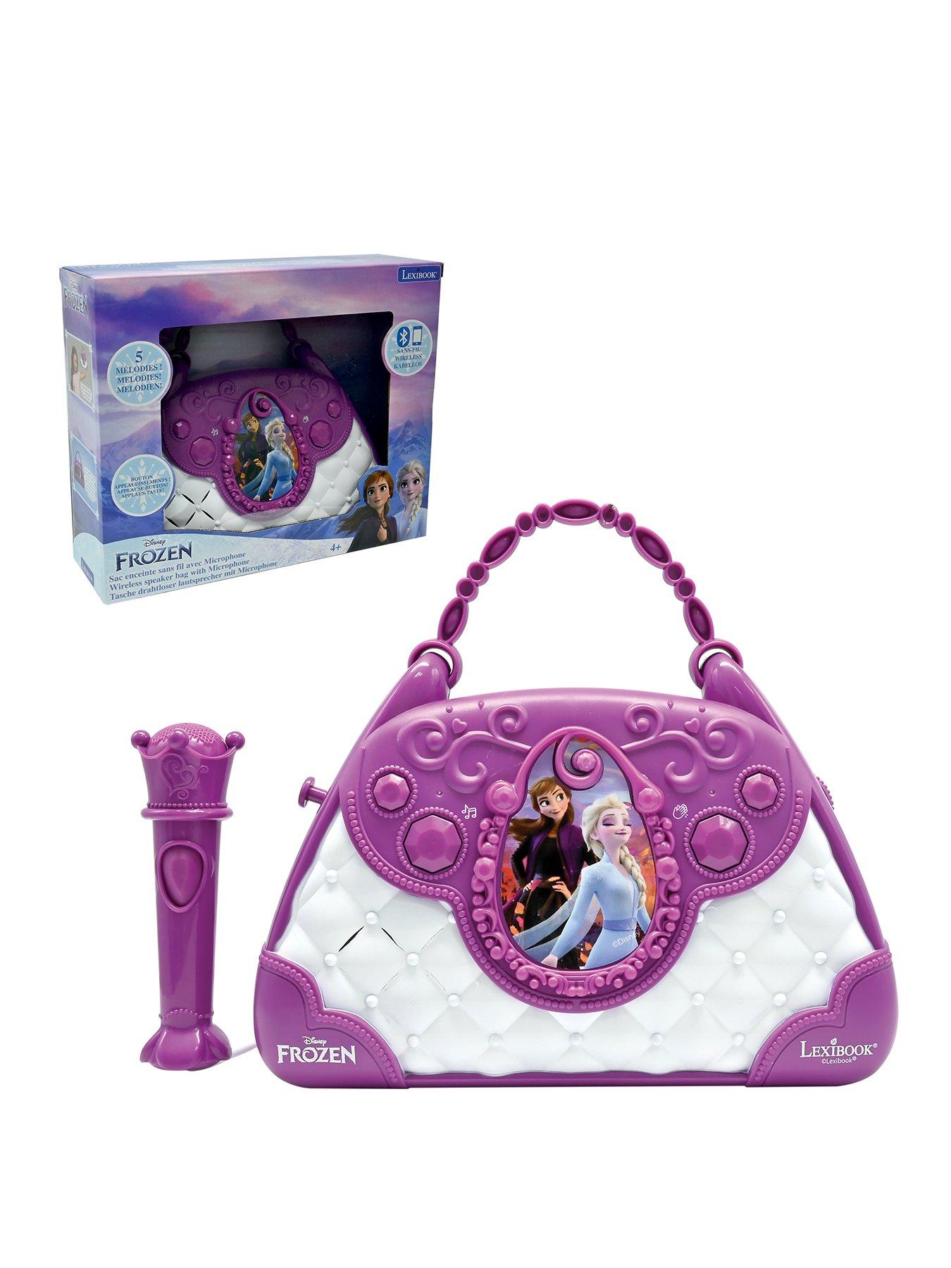 Disney Frozen Speaker Handbag design with Mic, Voice changer and Line-In cable
