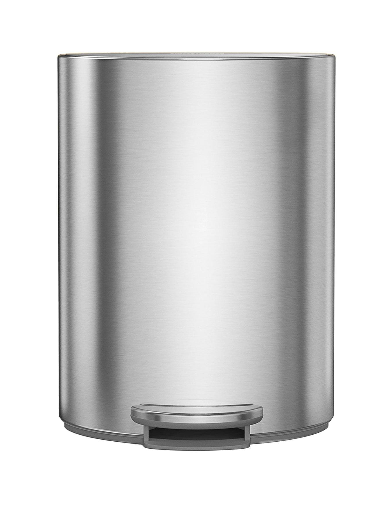 Image 2 of 7 of Simplehuman 6l Semi Round Pedal Bin, Brushed
