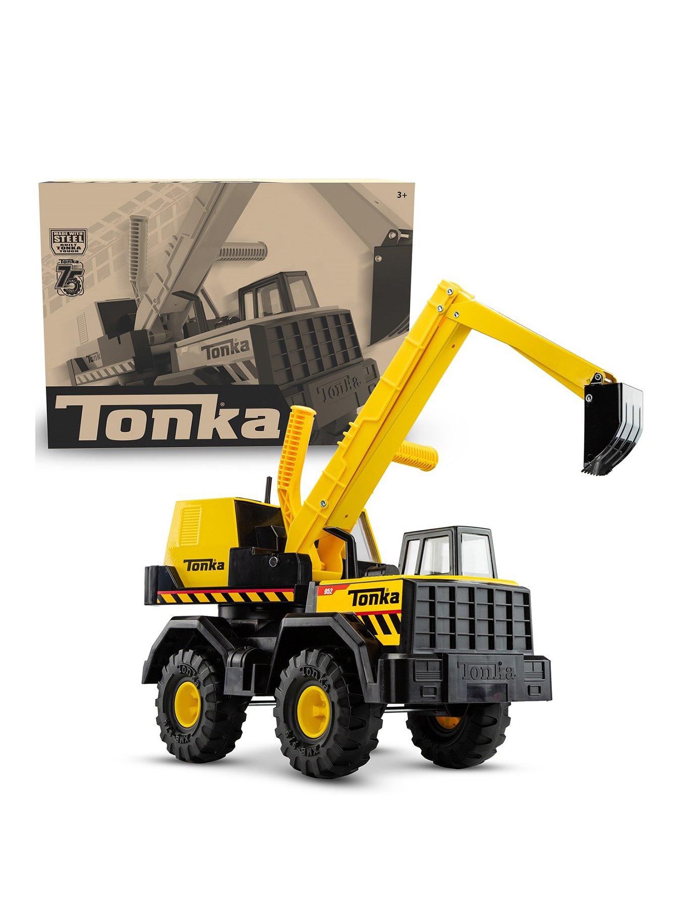 Image 1 of 8 of Tonka Steel Classics - Toughest Mighty Excavator (Closed Box FFP)