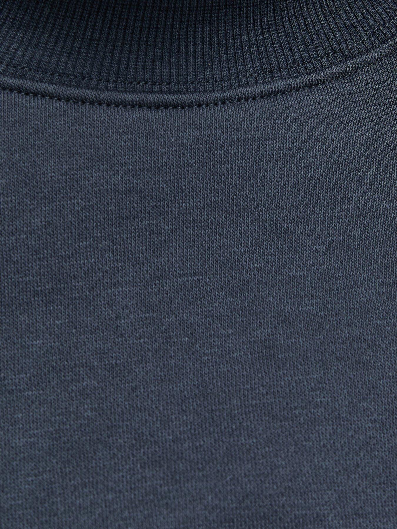 Image 5 of 5 of New Look Navy Relaxed Sweatshirt - Blue