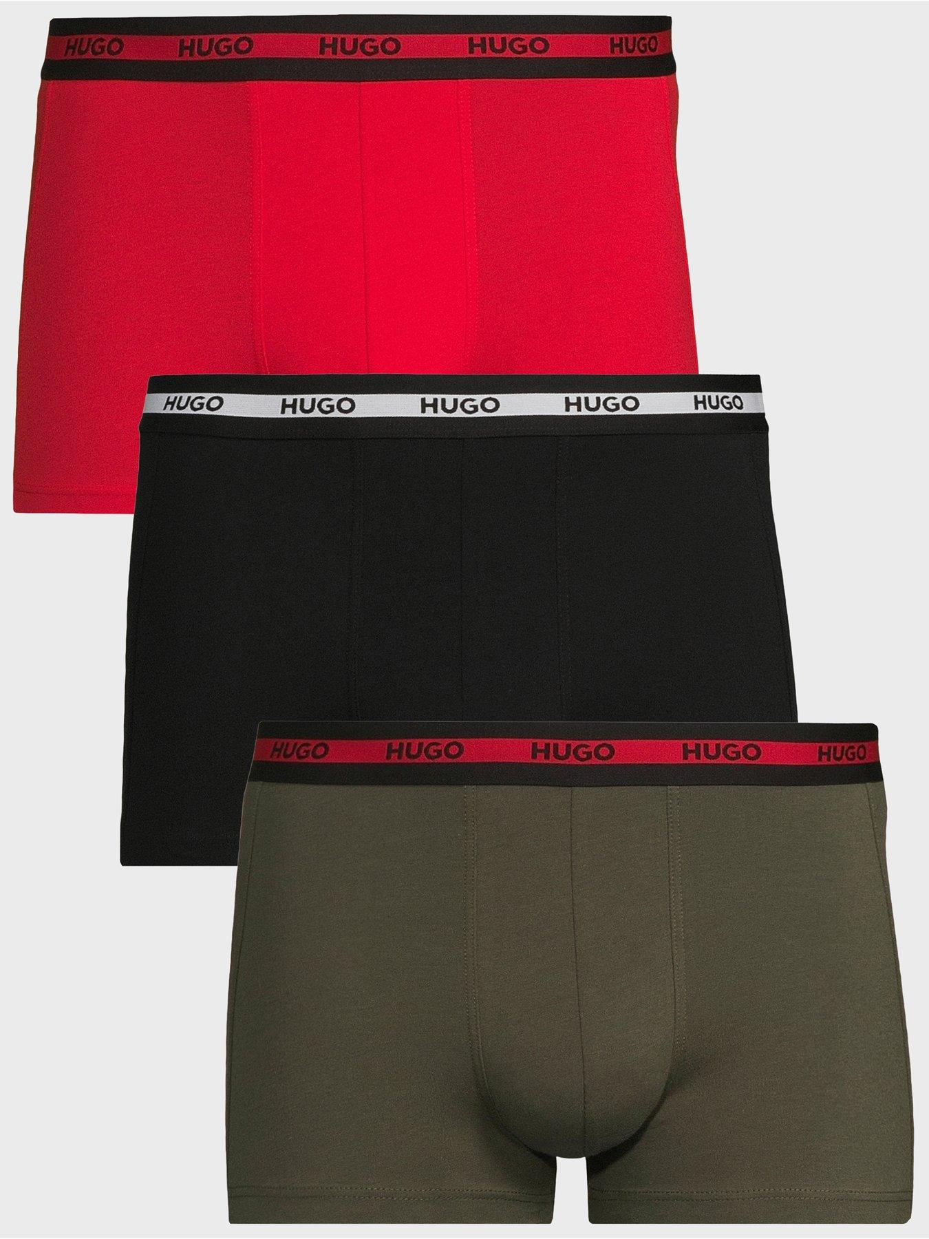 HUGO Bodywear Triplet 3 Pack Trunks - Multi