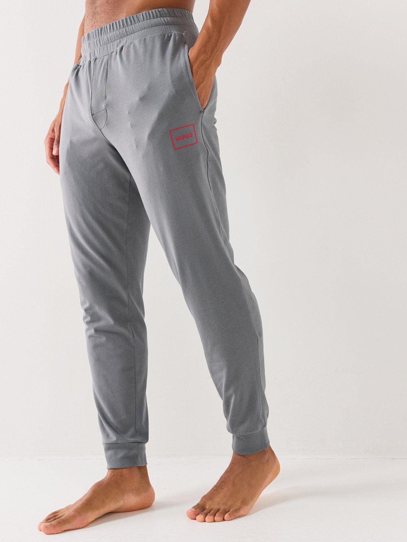 HUGO Laze Loungewear Cuff Joggers - Grey