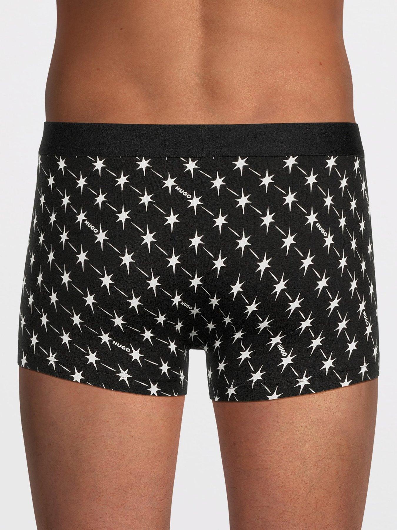 Image 3 of 3 of HUGO Mens Hugo 3 Pack Trunks Gift Set - Multi