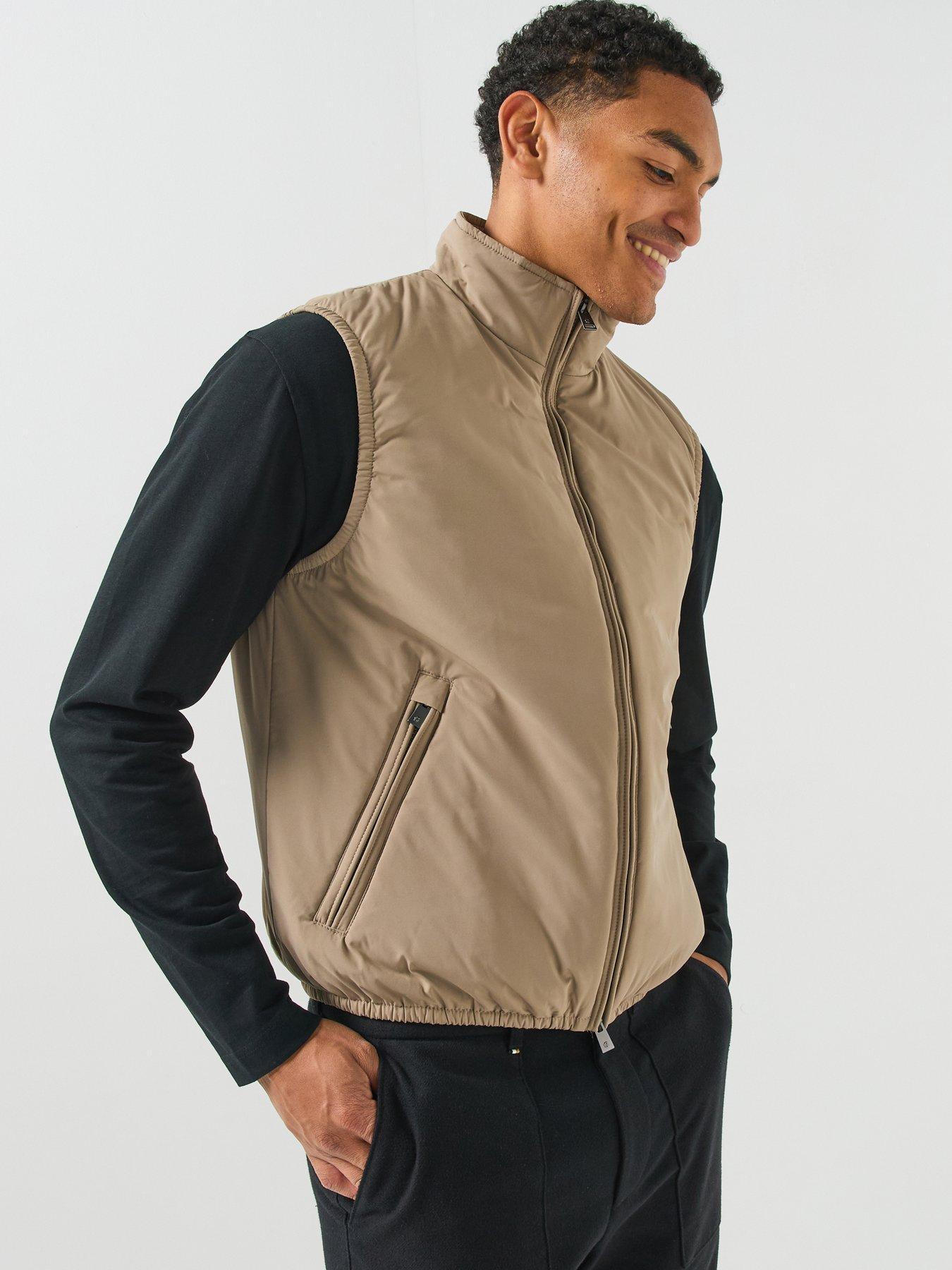 BOSS C-Calinus Gilet - Light Beige