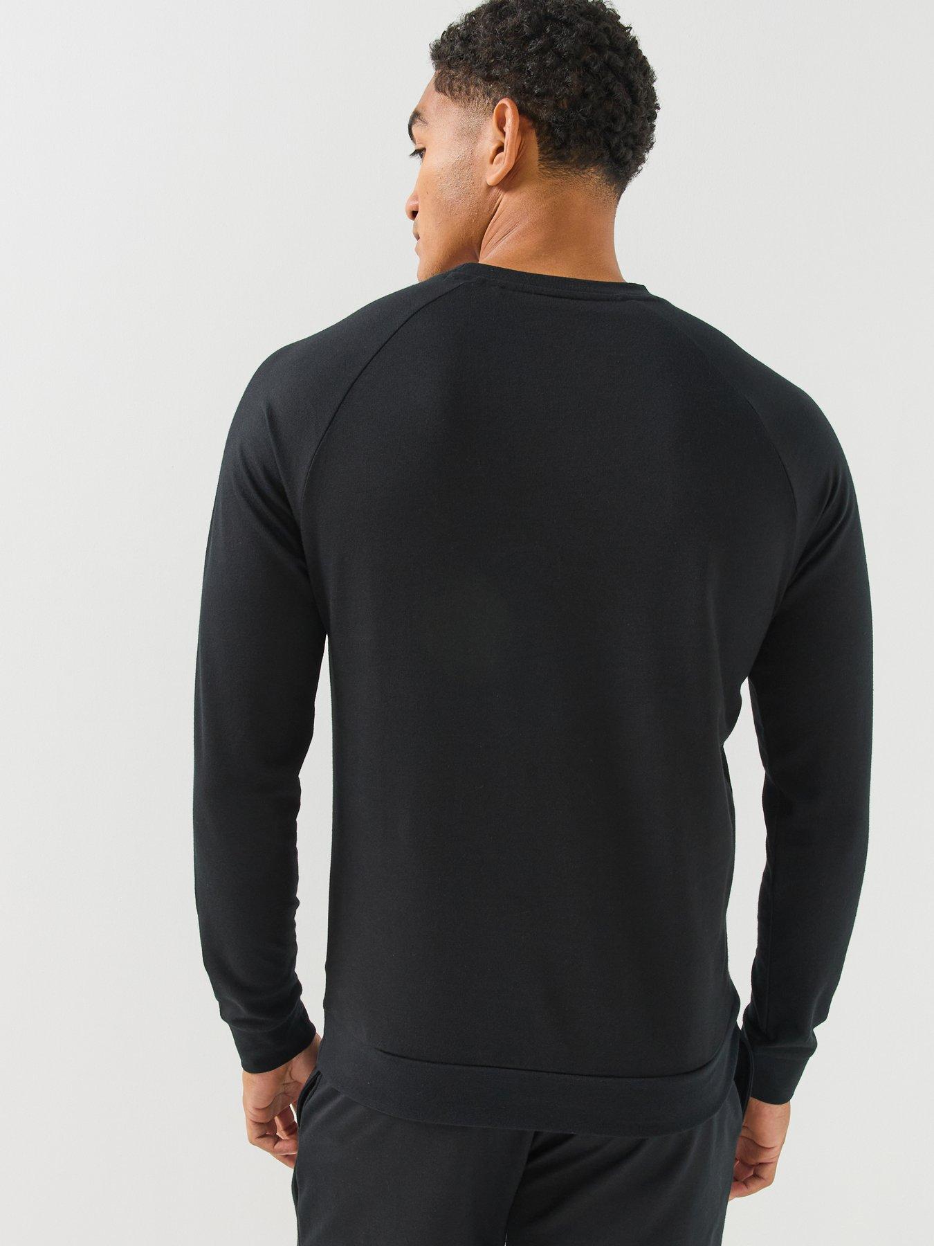 Image 2 of 5 of BOSS Bodywear Authentic Loungewear Sweatshirt - Black