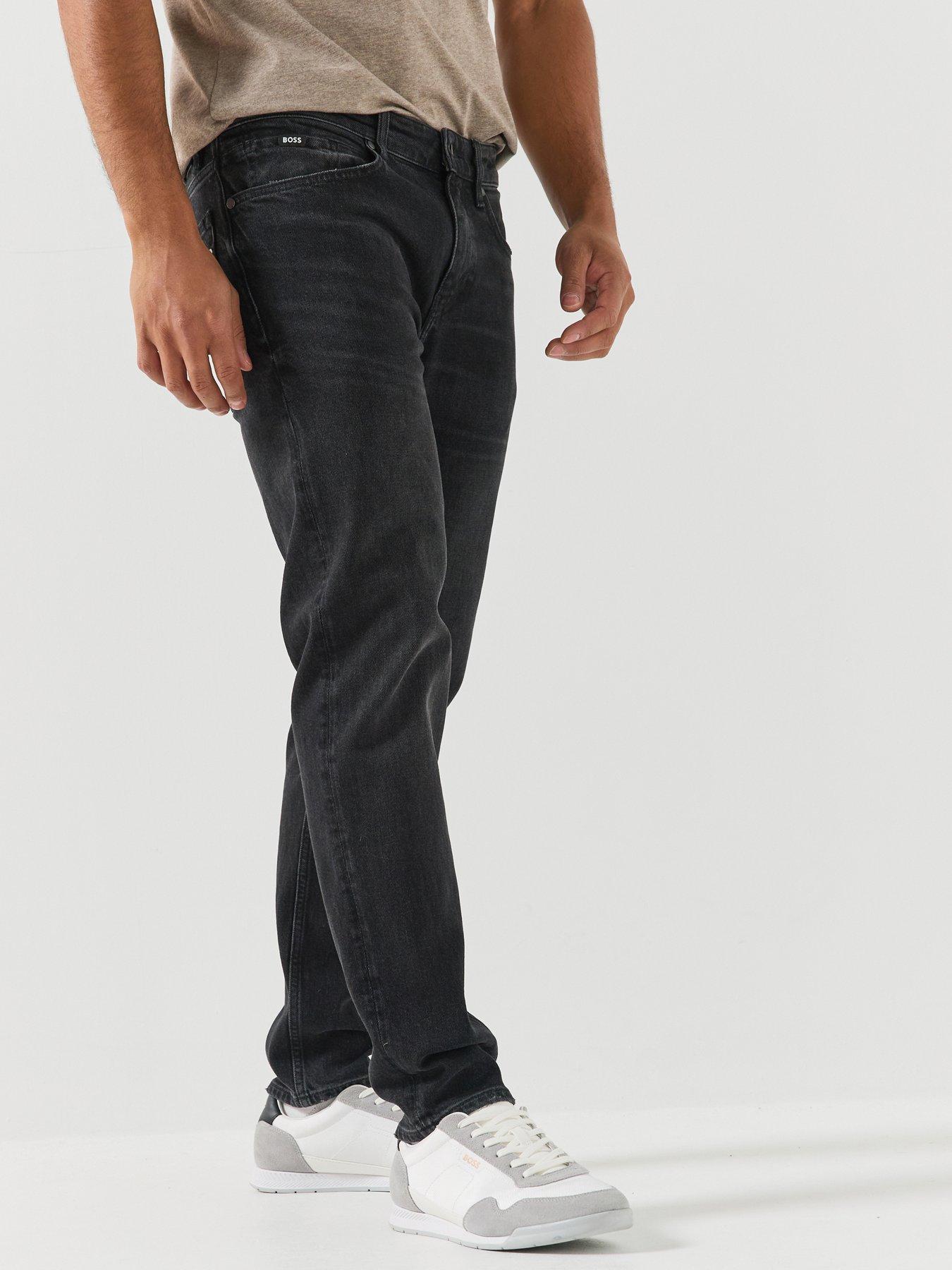Image 1 of 6 of BOSS Mens C-Re.Maine Regular Fit Jeans - Grey
