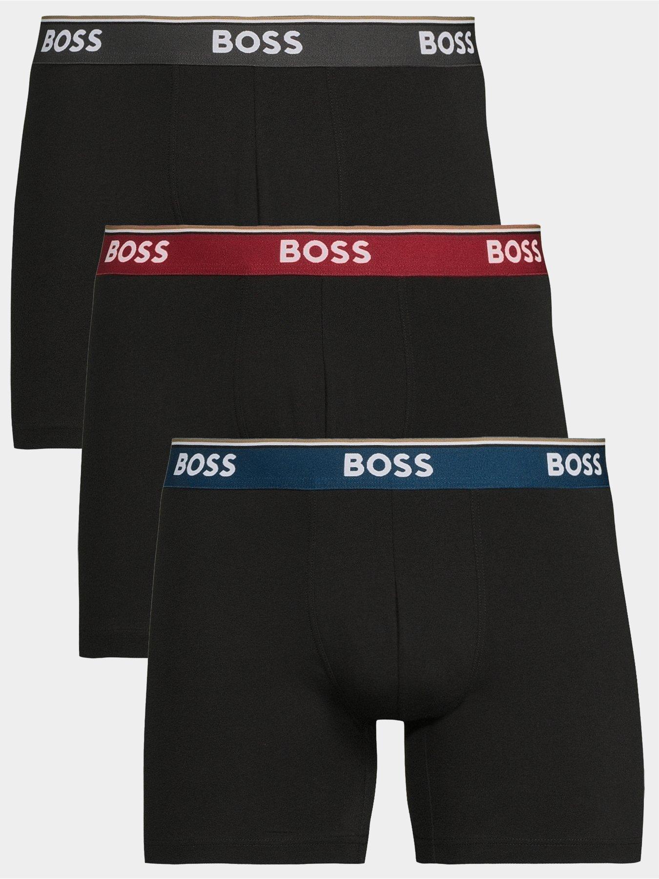 Image 1 of 3 of BOSS Boss 3 Pack Power Boxer Briefs - Multi