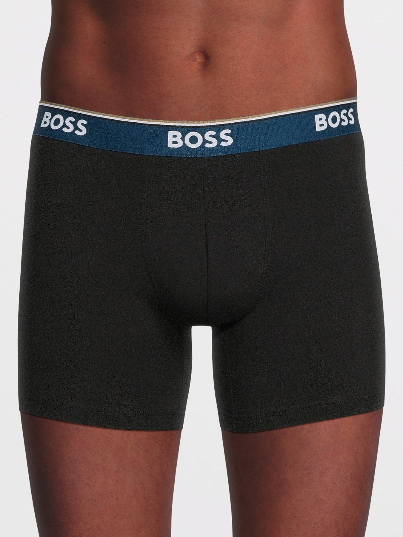 Image 2 of 3 of BOSS Boss 3 Pack Power Boxer Briefs - Multi