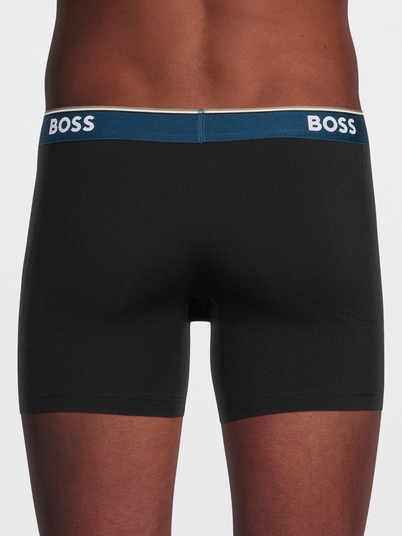 Image 3 of 3 of BOSS Boss 3 Pack Power Boxer Briefs - Multi