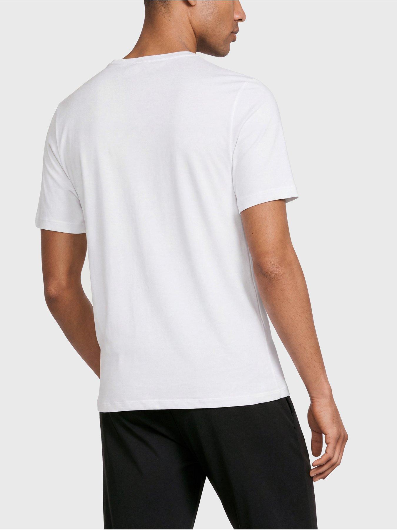 Image 3 of 5 of HUGO Hugo Bodywear Triplet 3 Pack Loungewear T-shirts - Multi