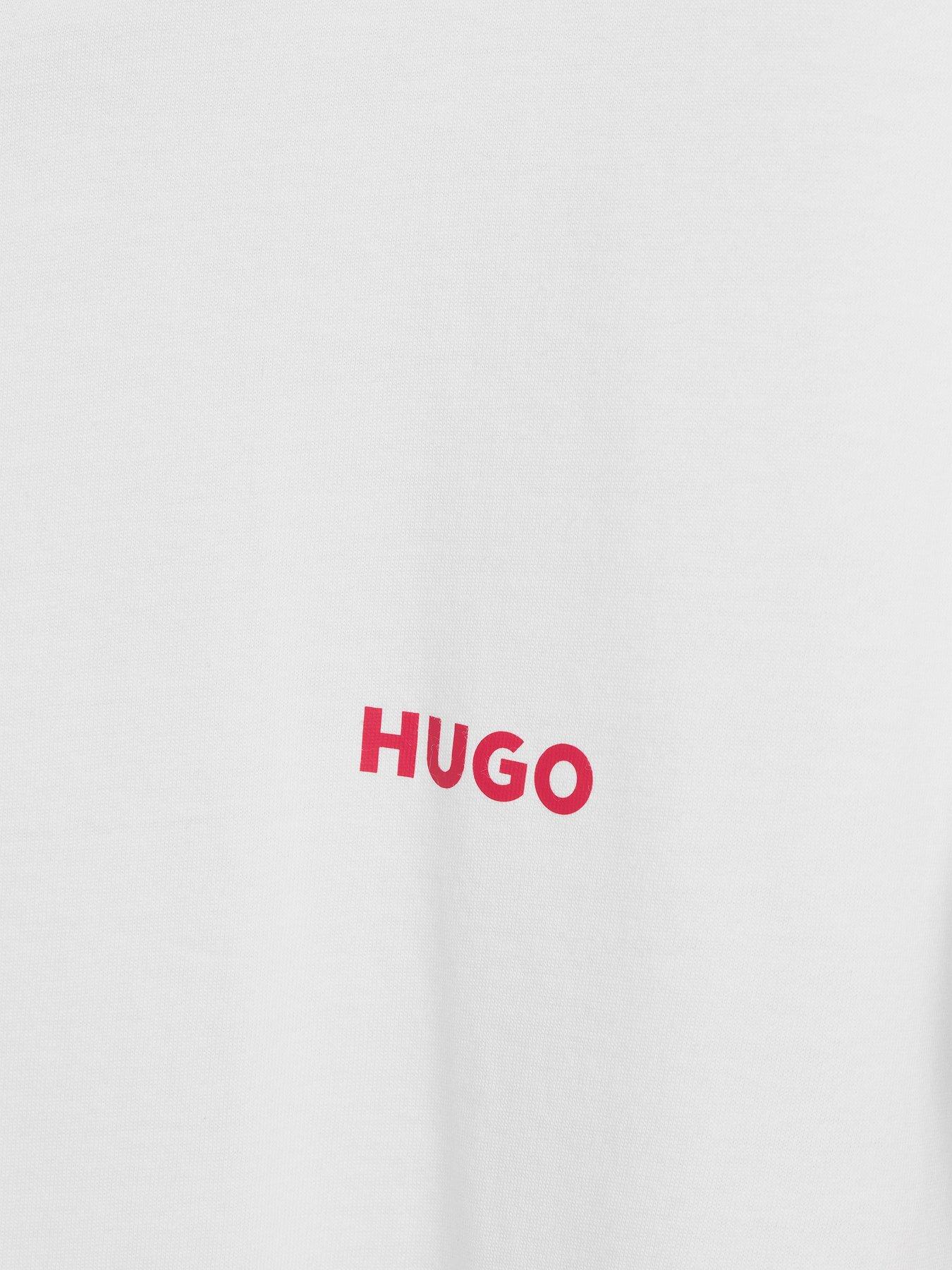 Image 5 of 5 of HUGO Hugo Bodywear Triplet 3 Pack Loungewear T-shirts - Multi