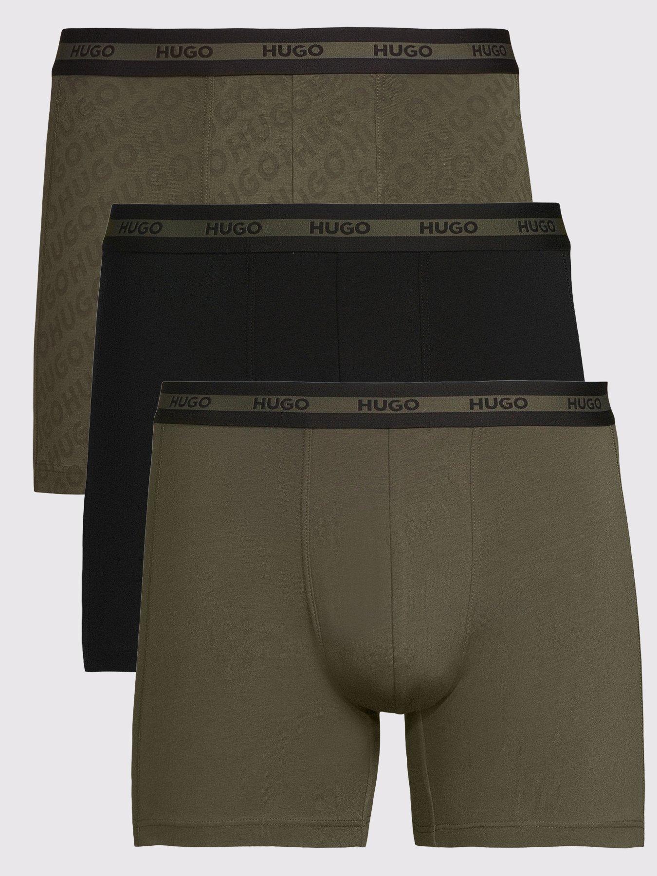 HUGO Bodywear 3 Pack Boxer Briefs - Multi