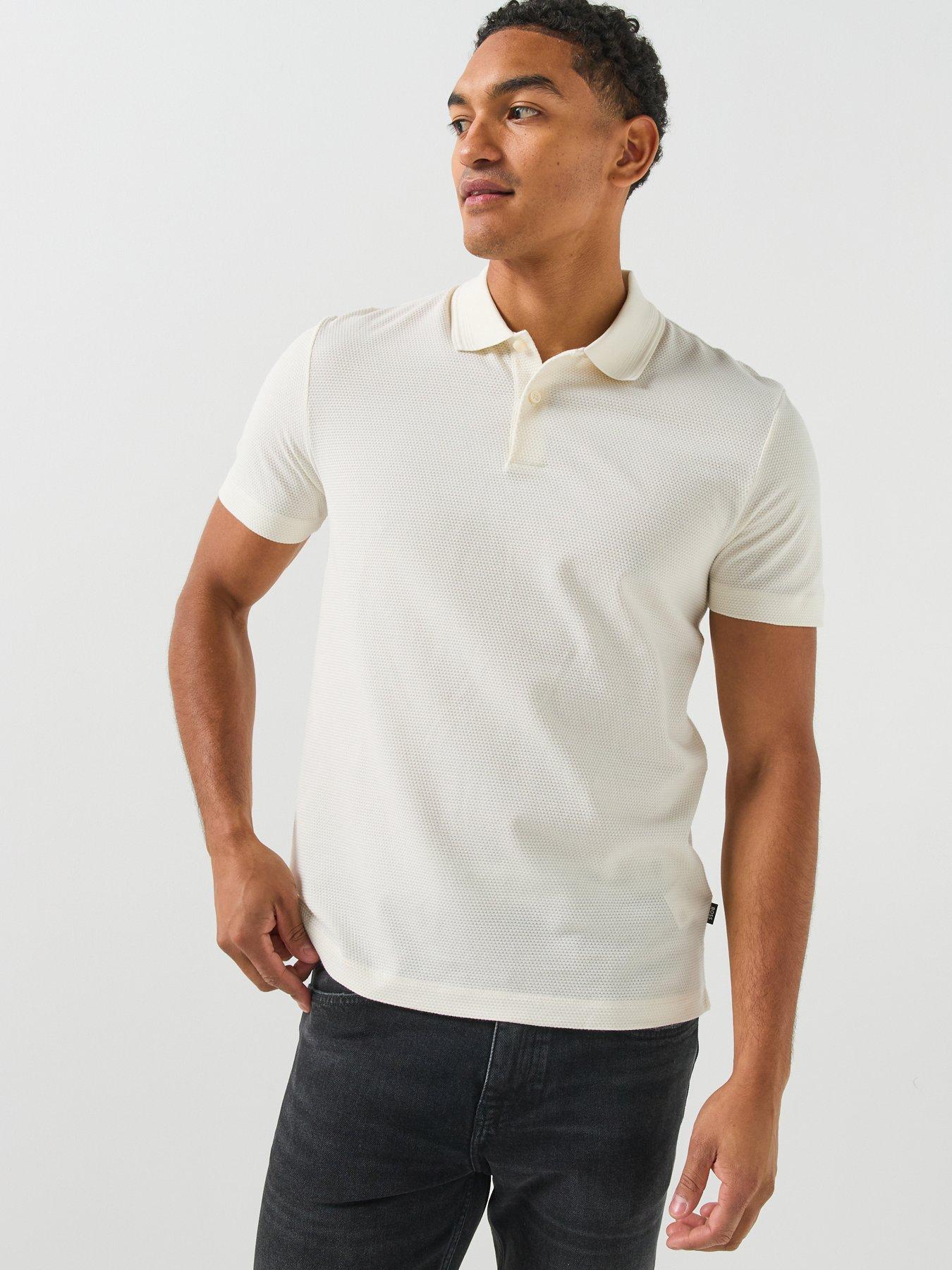 BOSS Parlay 240 Polo Shirt - White