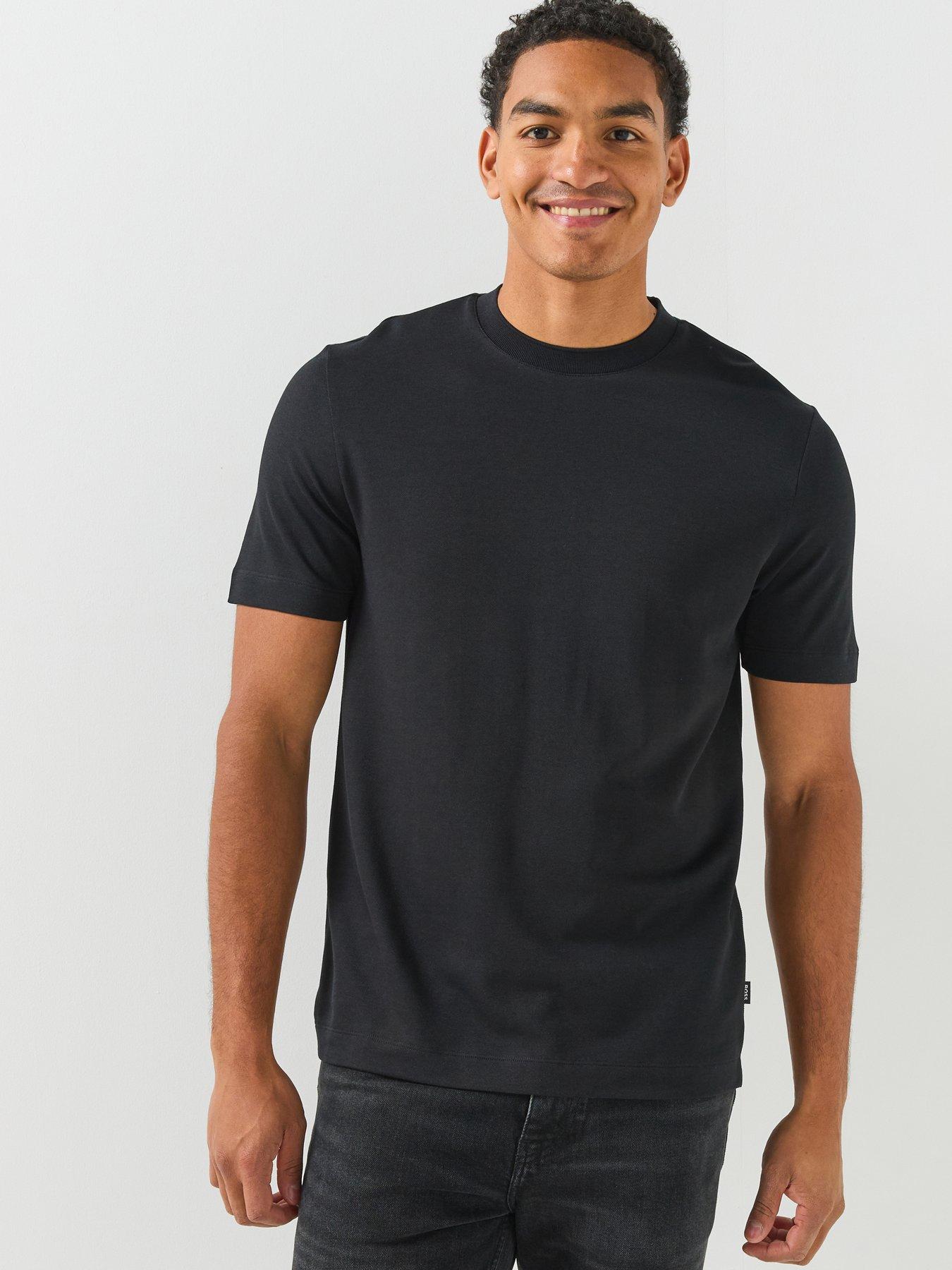 BOSS Boss H-Thompson 205 Regular Fit T-Shirt - Black