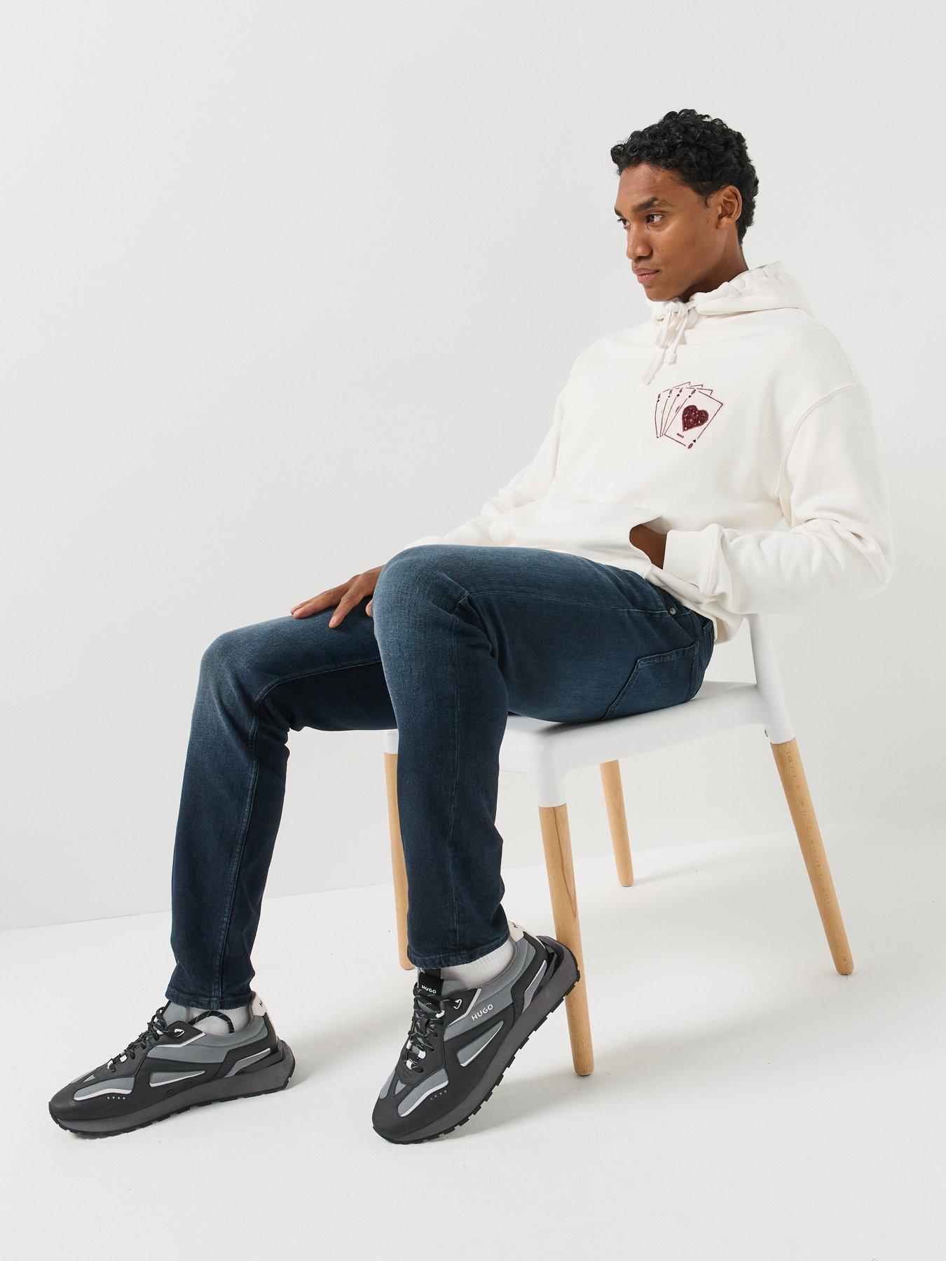 Image 5 of 6 of HUGO Hugo 708 Slim Fit Jeans - Navy