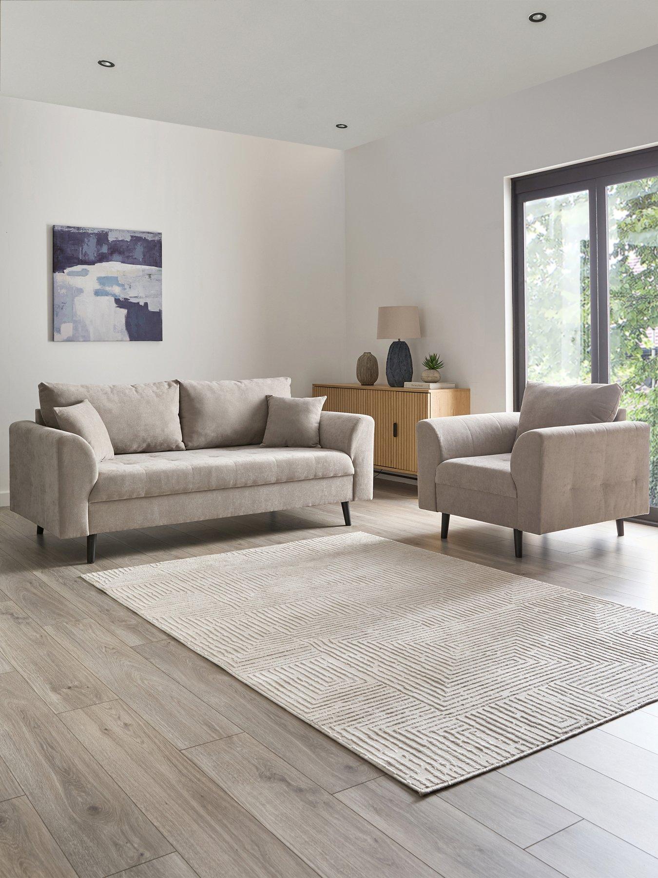 Image 1 of 7 of The Very Collection Plaza 3 Sofa&nbsp;+ Armchair (Buy &amp; SAVE!)