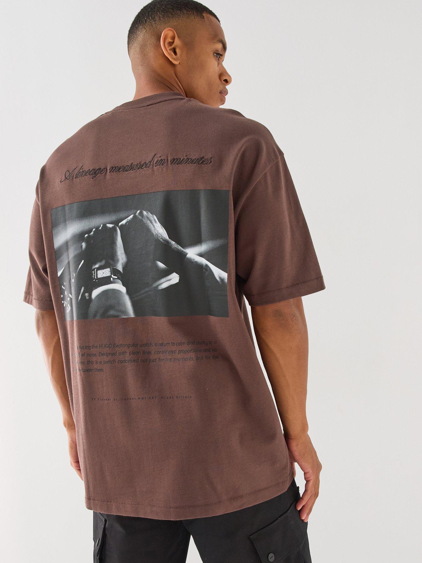 HUGO Devrolo T-Shirt - Brown