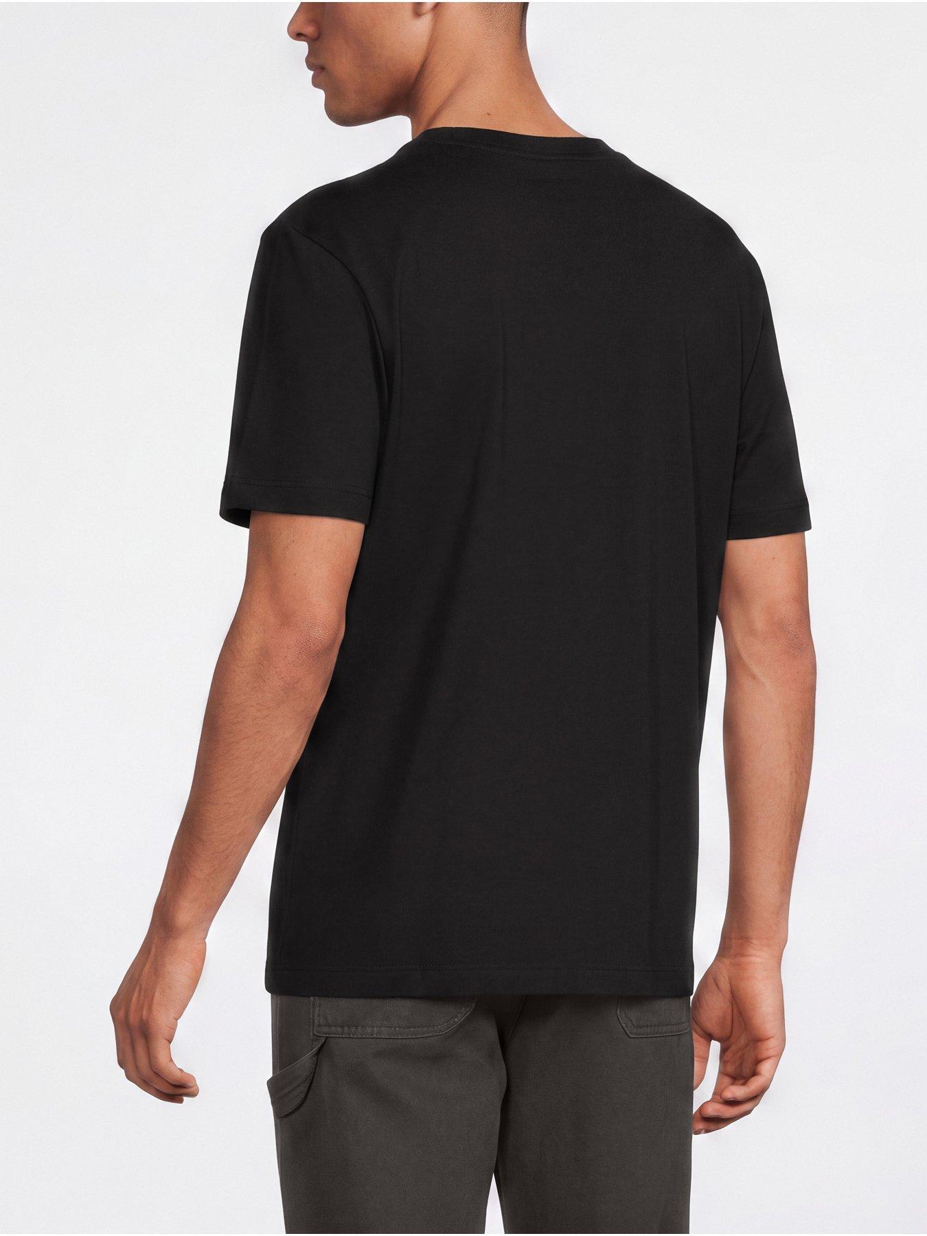 Image 2 of 5 of HUGO Dikems Car Interior Graphic Relaxed Fit T-Shirt - Black