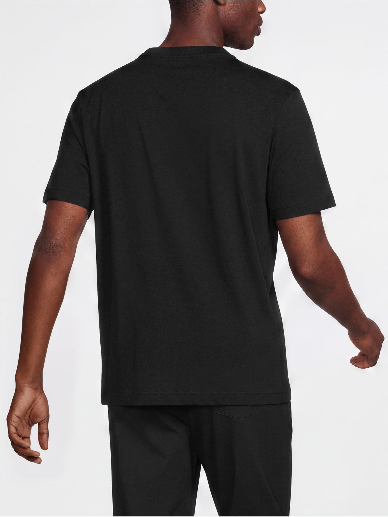 Image 2 of 5 of HUGO Dikems Car Interior Graphic Relaxed Fit T-Shirt - Black