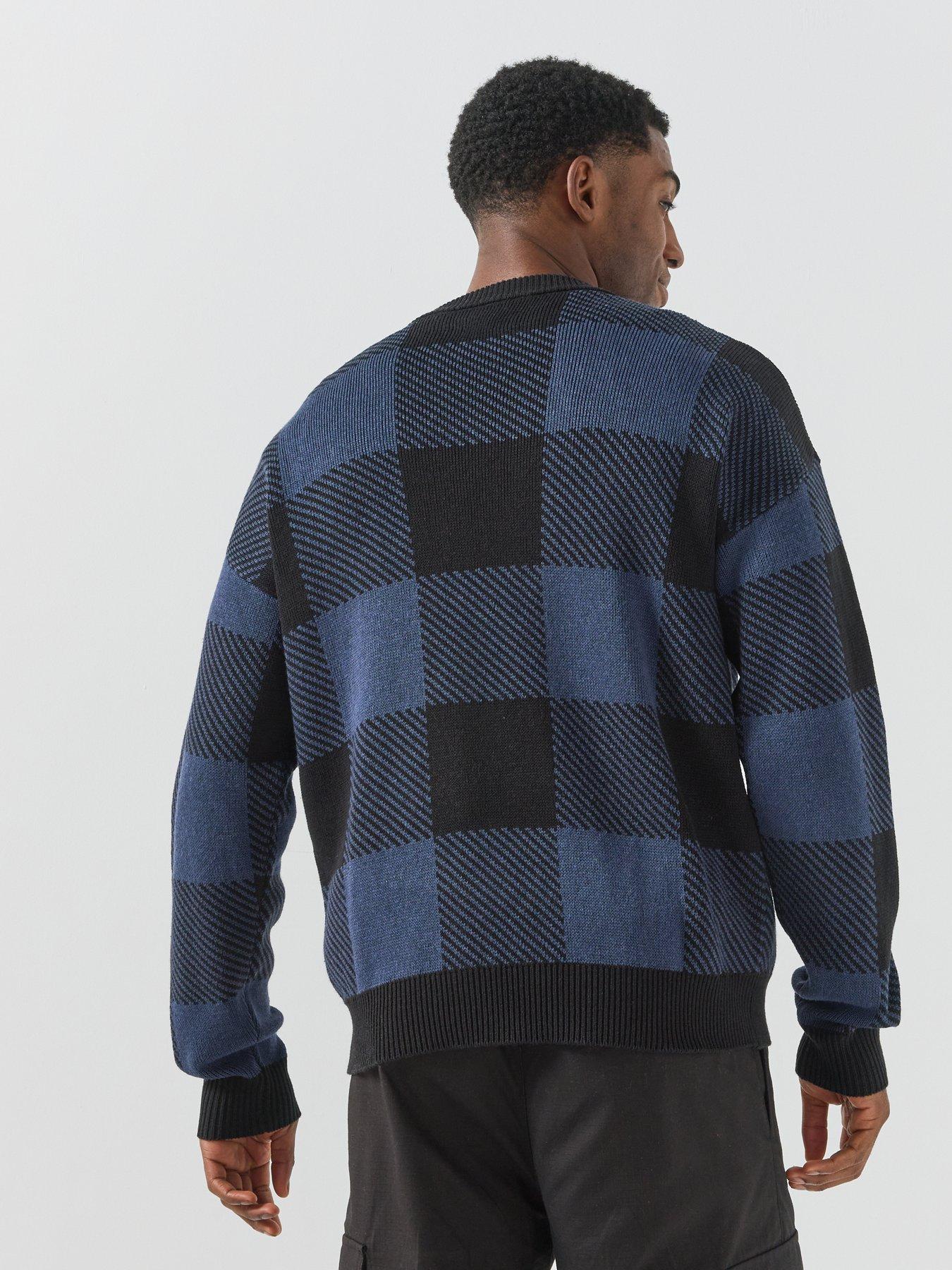 Image 2 of 6 of HUGO Blue Stuvee Knitted Jumper - Dark Blue