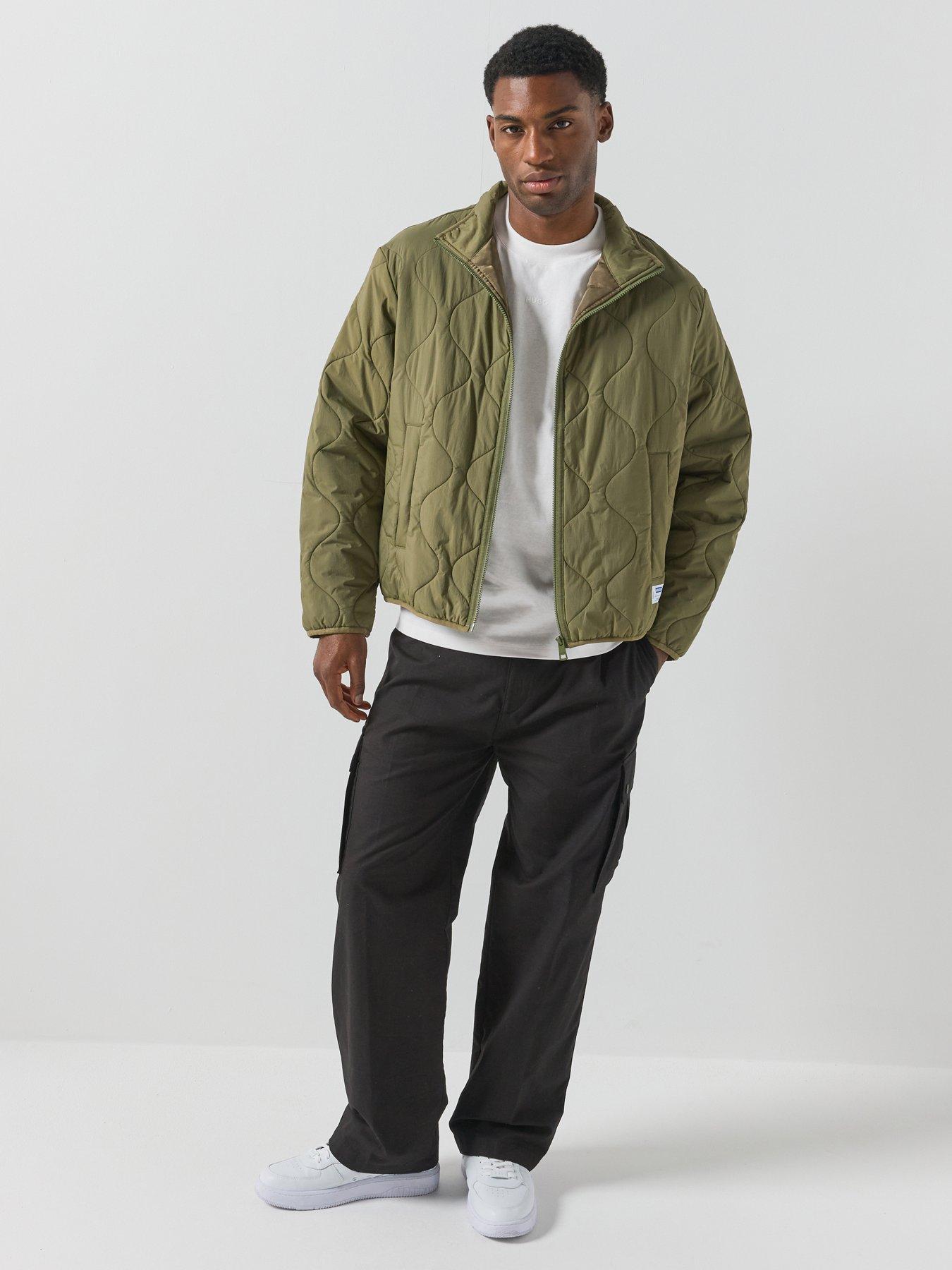 Image 3 of 6 of HUGO Blue Bocos2641 Jacket - Green
