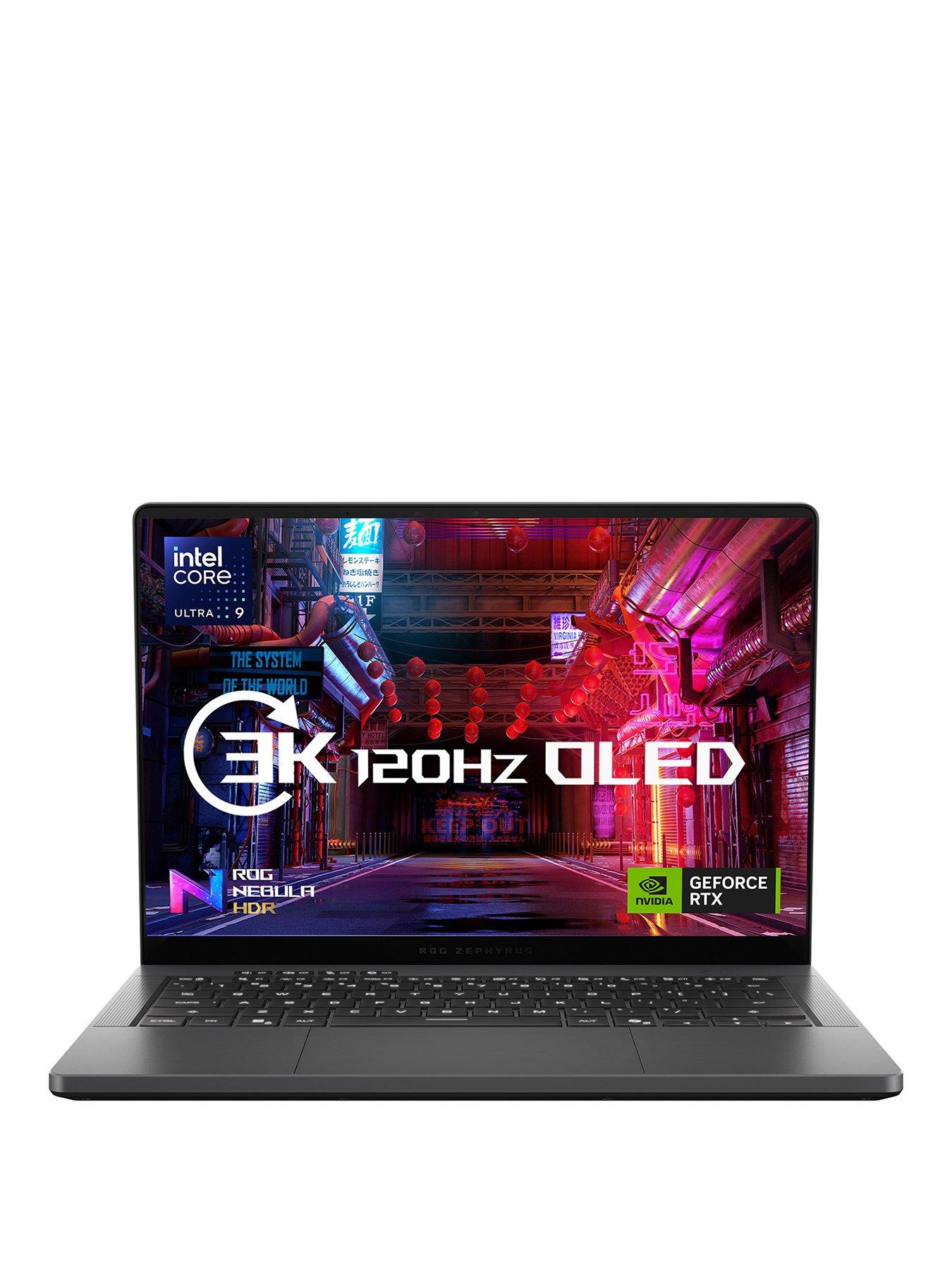 Asus ROG Zephyrus G14 OLED Gaming Laptop - GeForce RTX 5070 - Intel Core Ultra 9 - 32GB RAM - 1TB SSD - 120Hz - 14in WQXGA+ - Grey