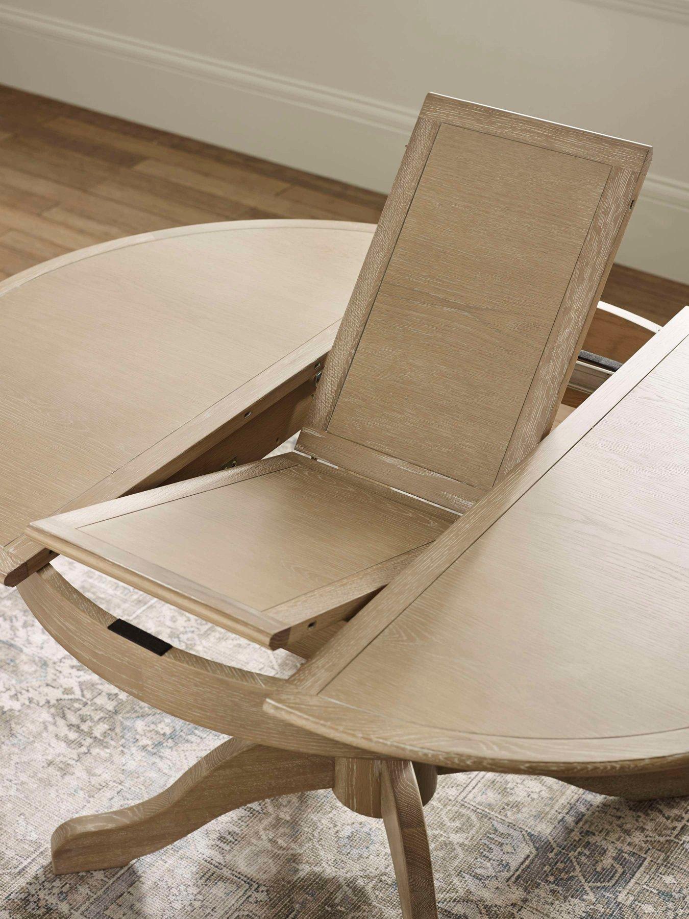 Image 5 of 7 of Julian Bowen Camille Round Table + 4 Upholstered Chairs