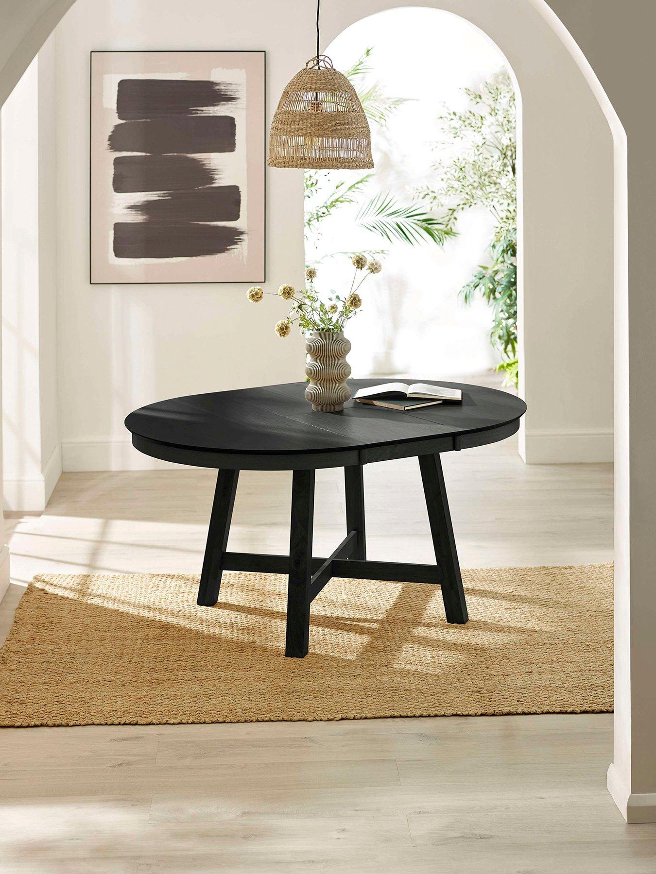 Image 2 of 7 of Julian Bowen Annika Round Extension Dining Table