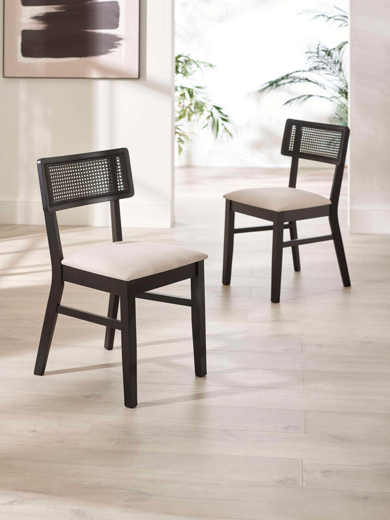 Julian Bowen Set Of 2 Annika Dining Chairs