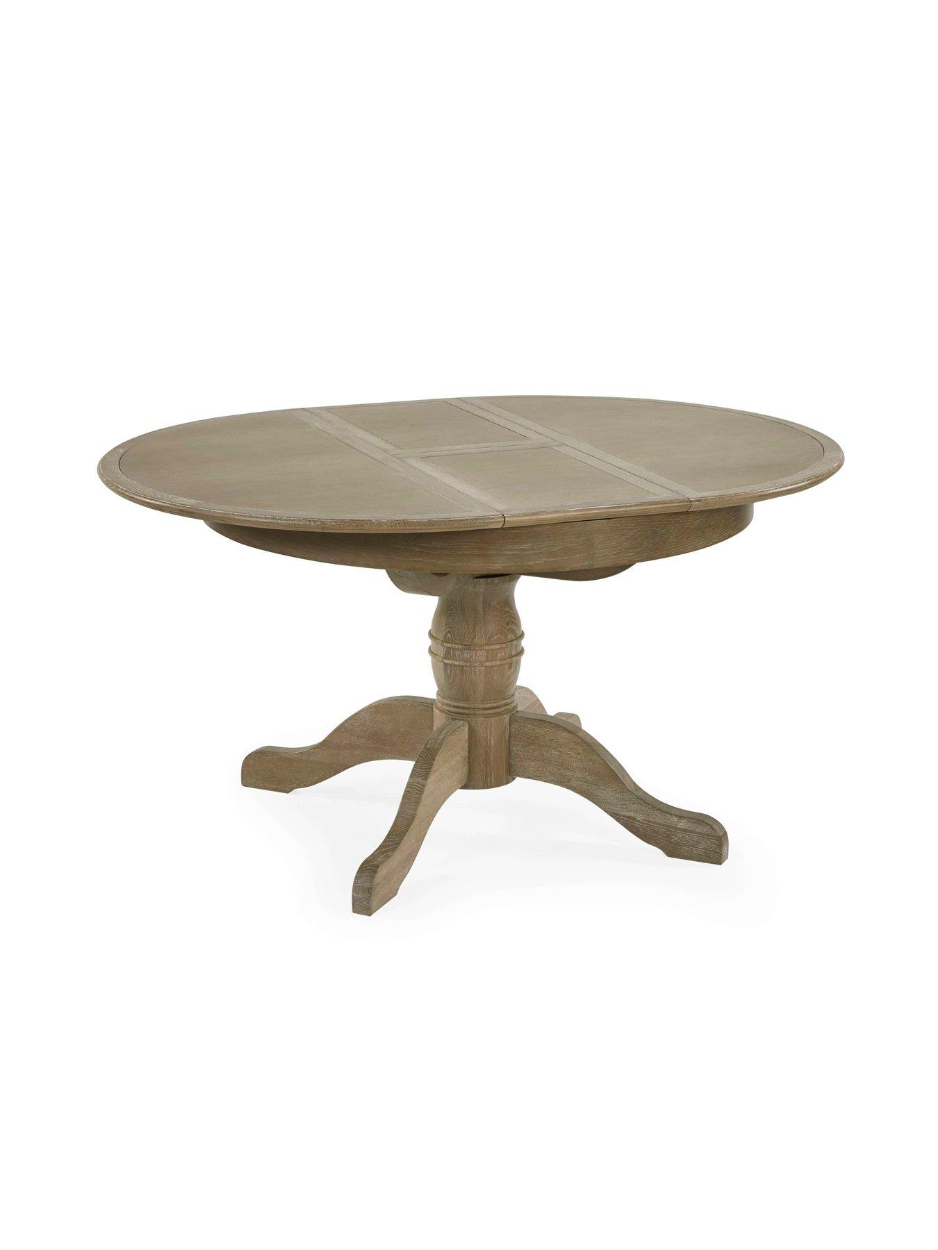Image 4 of 7 of Julian Bowen Camille Round Extending Table