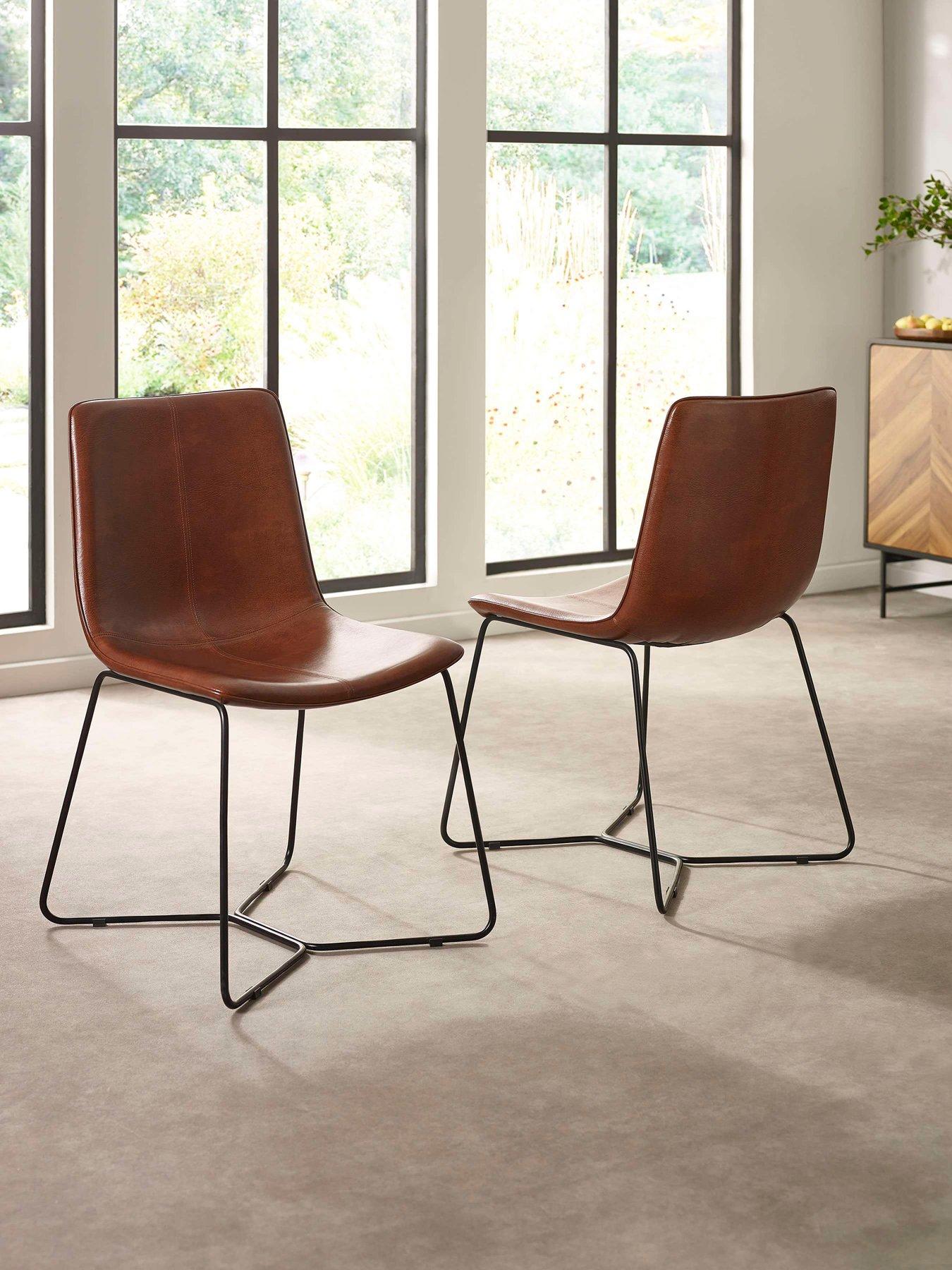 Julian Bowen Set Of 2 Joren Dining Chairs