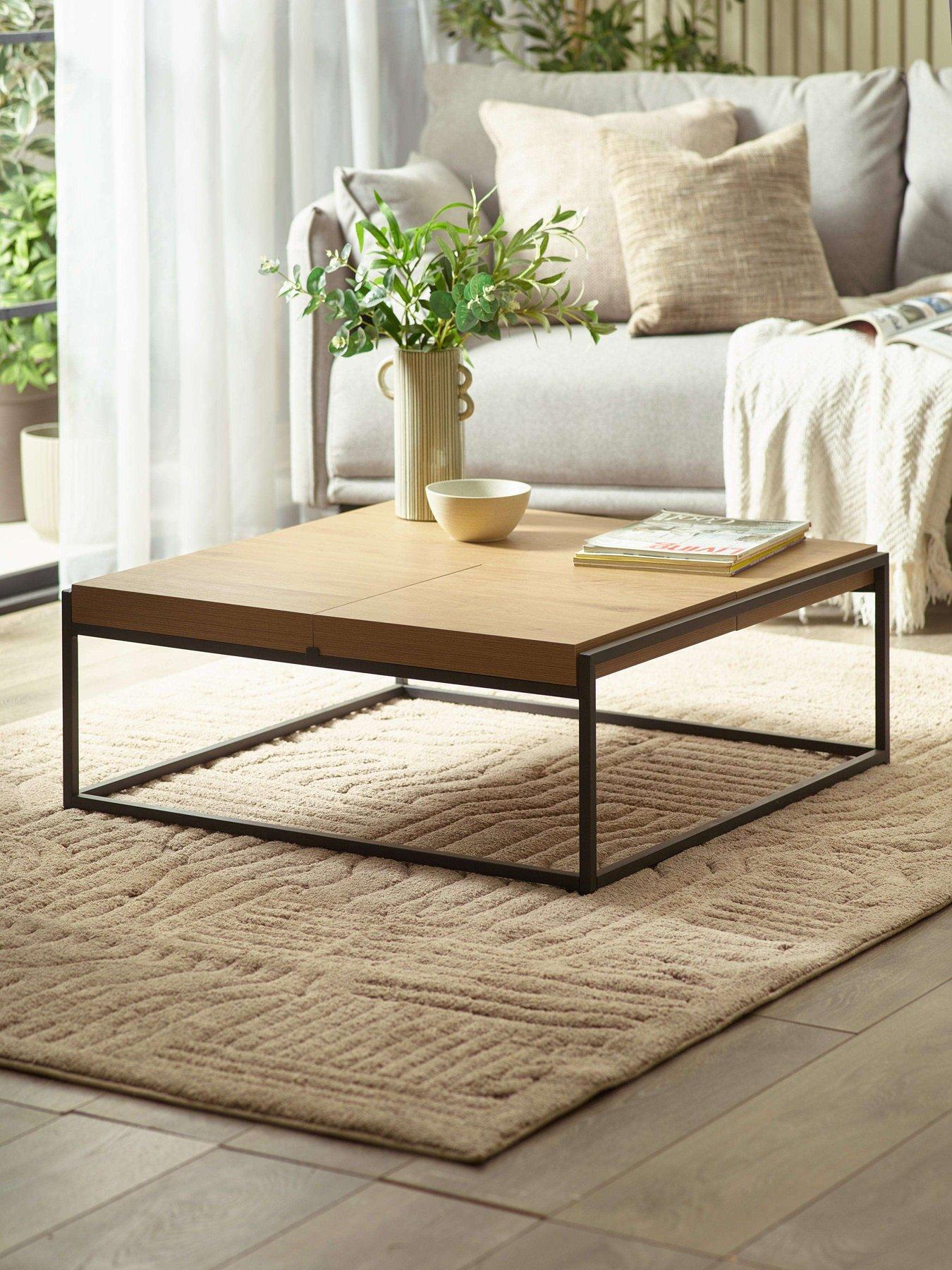 Julian Bowen Ezra Square Tray Coffee Table