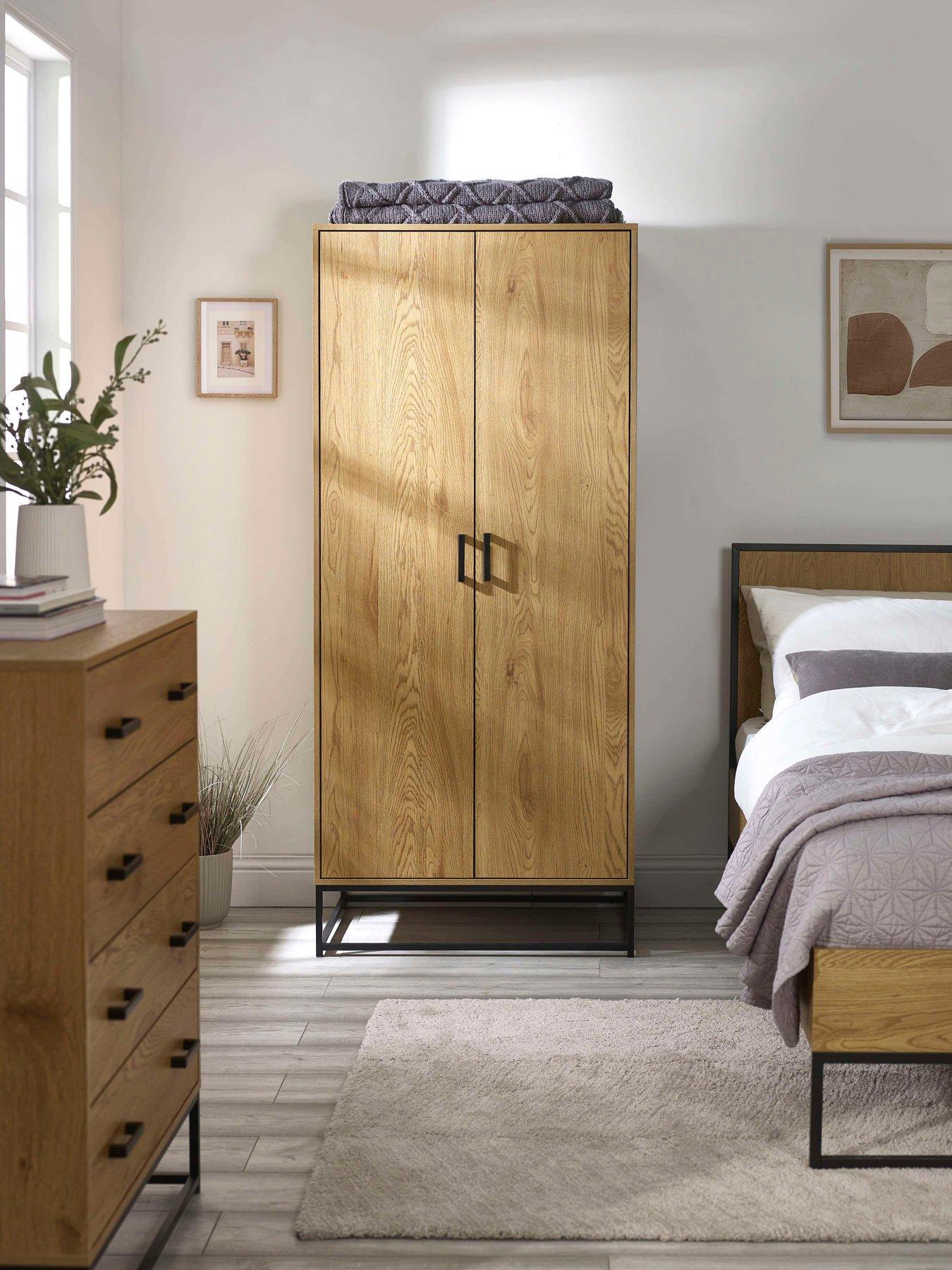Julian Bowen Harlow 2 Door Wardrobe