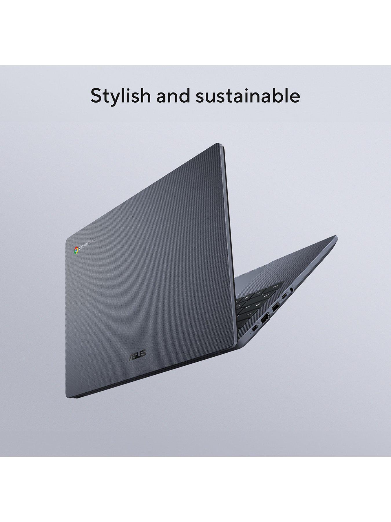 Image 6 of 7 of Asus Chromebook Plus CX1405CTA - Intel Core 3, 8GB RAM, 128GB SSD , 14in FHD, Grey - No Power Adaptor Included