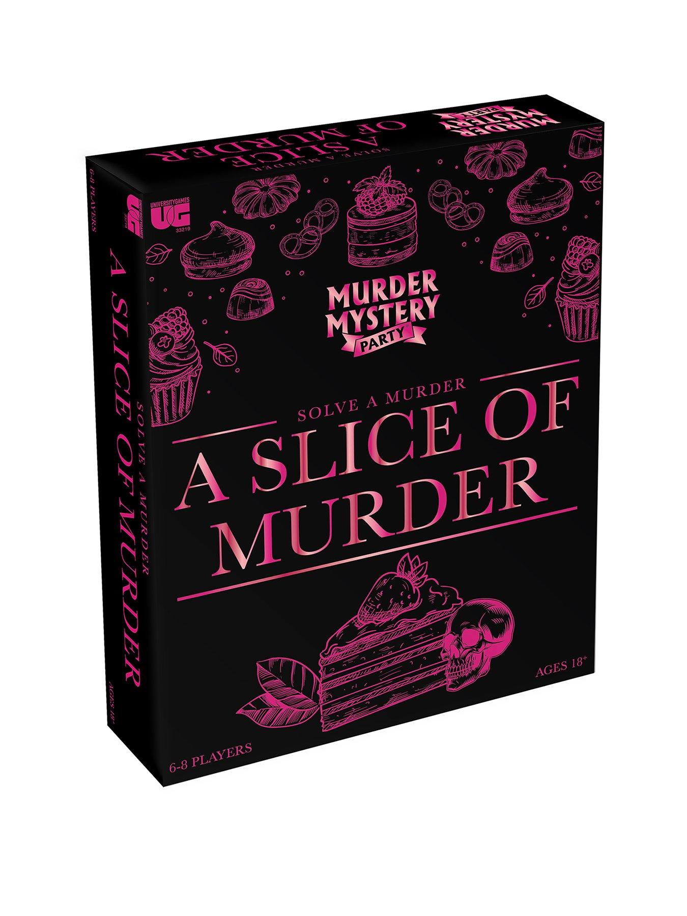 University Games Murder Mystery Dinner Party - Slice of Murder