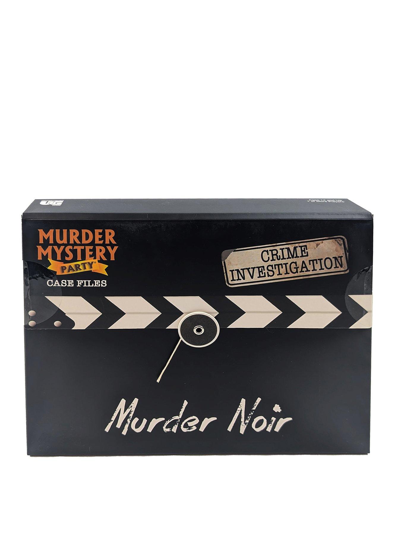 University Games Murder Mystery Party Case Files: Murder Noir