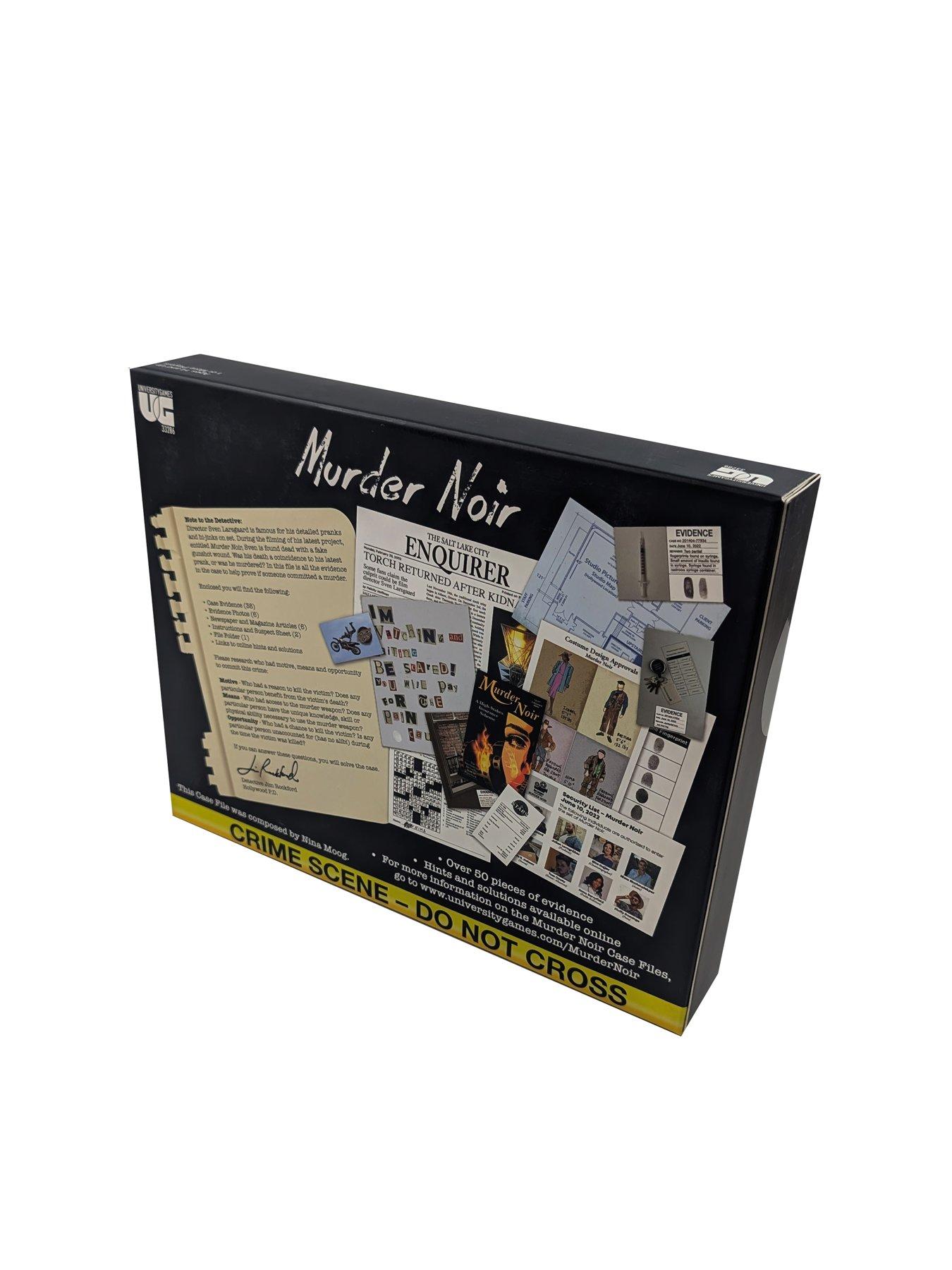 Image 2 of 6 of University Games Murder Mystery Party Case Files: Murder Noir