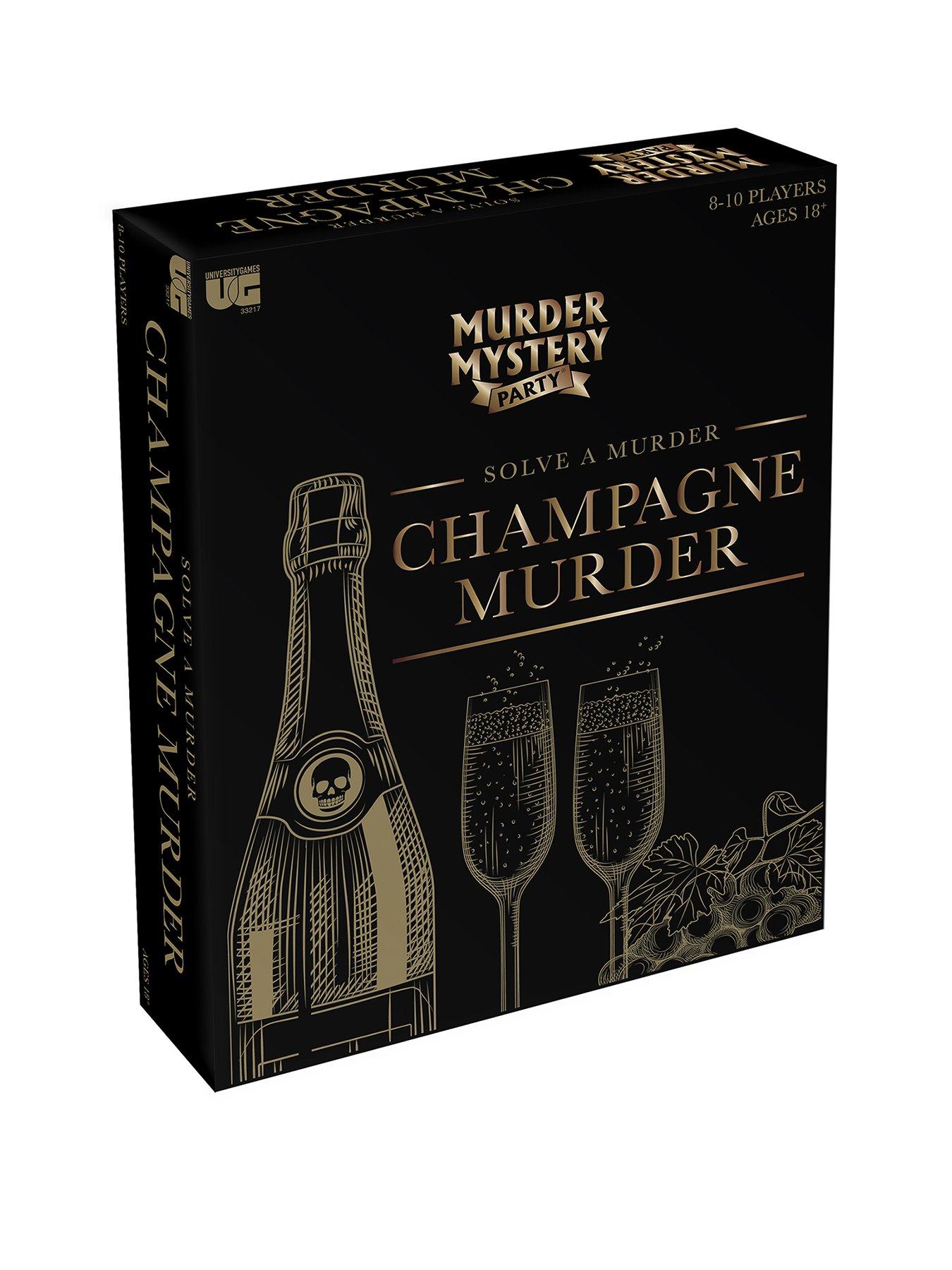 University Games Murder Mystery Dinner Party - Champagne Murders
