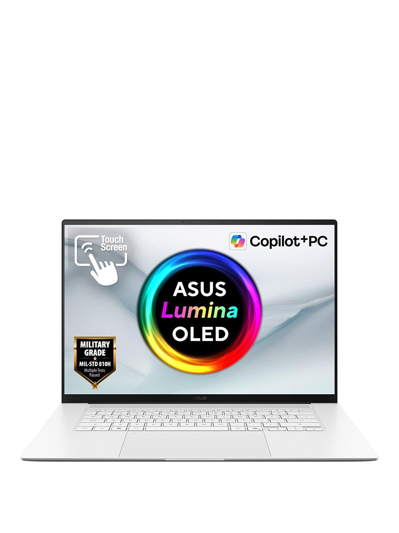 Asus Zenbook S16 OLED Laptop - Copilot+ PC - AMD Ryzen AI 7 - 32GB RAM - 1TB SSD - 16in WQXGA+ - White