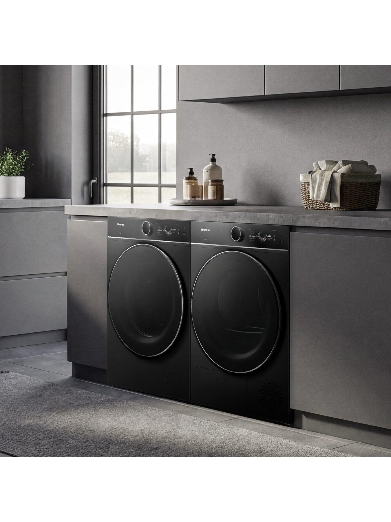 Image 7 of 7 of Hisense 3D Drying 7i Series DH7I108BBAB1 WiFi-enabled 10kg, AI Heat Pump Tumble Dryer with Voice Control - Black - A+++ Rated
