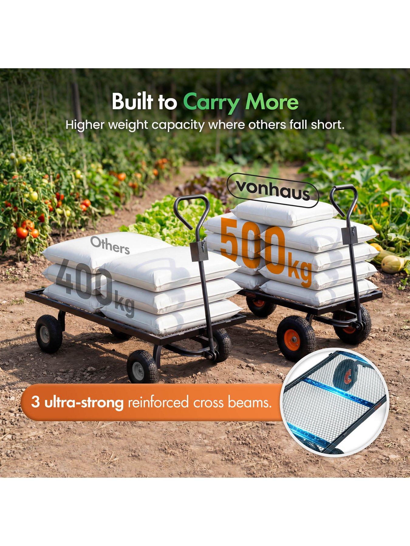 Image 5 of 7 of Vonhaus 230L Mesh Cart