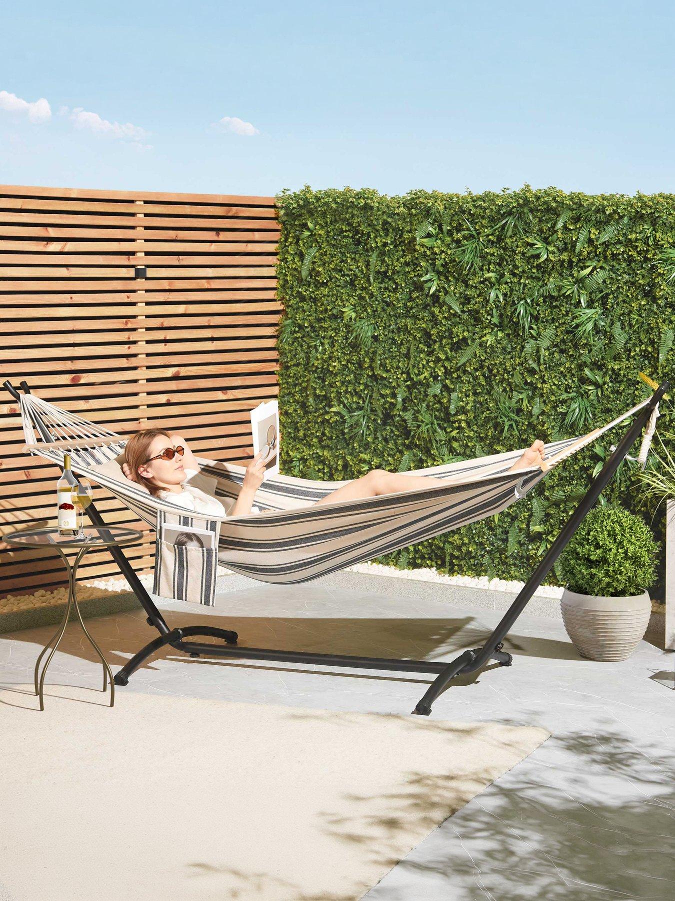 Vonhaus Ibiza 1 Person Hammock with Frame