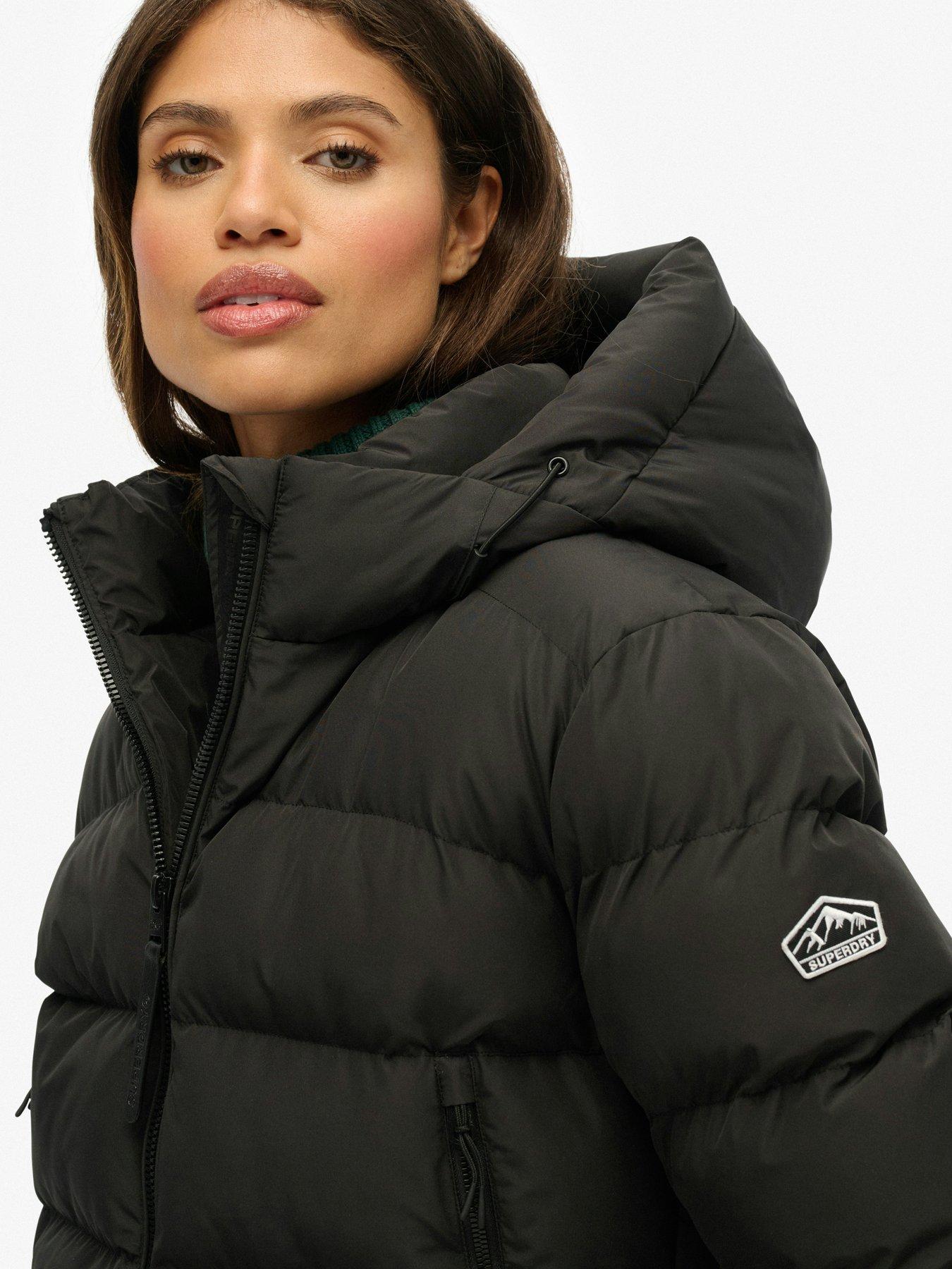 Image 4 of 7 of Superdry Hooded Sports Puffer Jacket