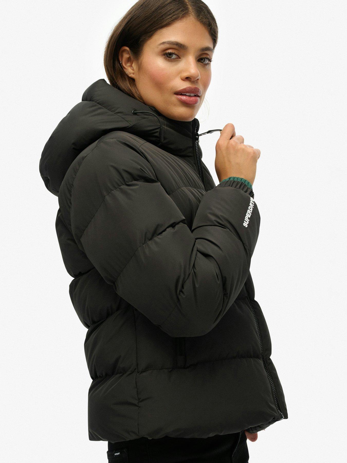 Image 5 of 7 of Superdry Hooded Sports Puffer Jacket