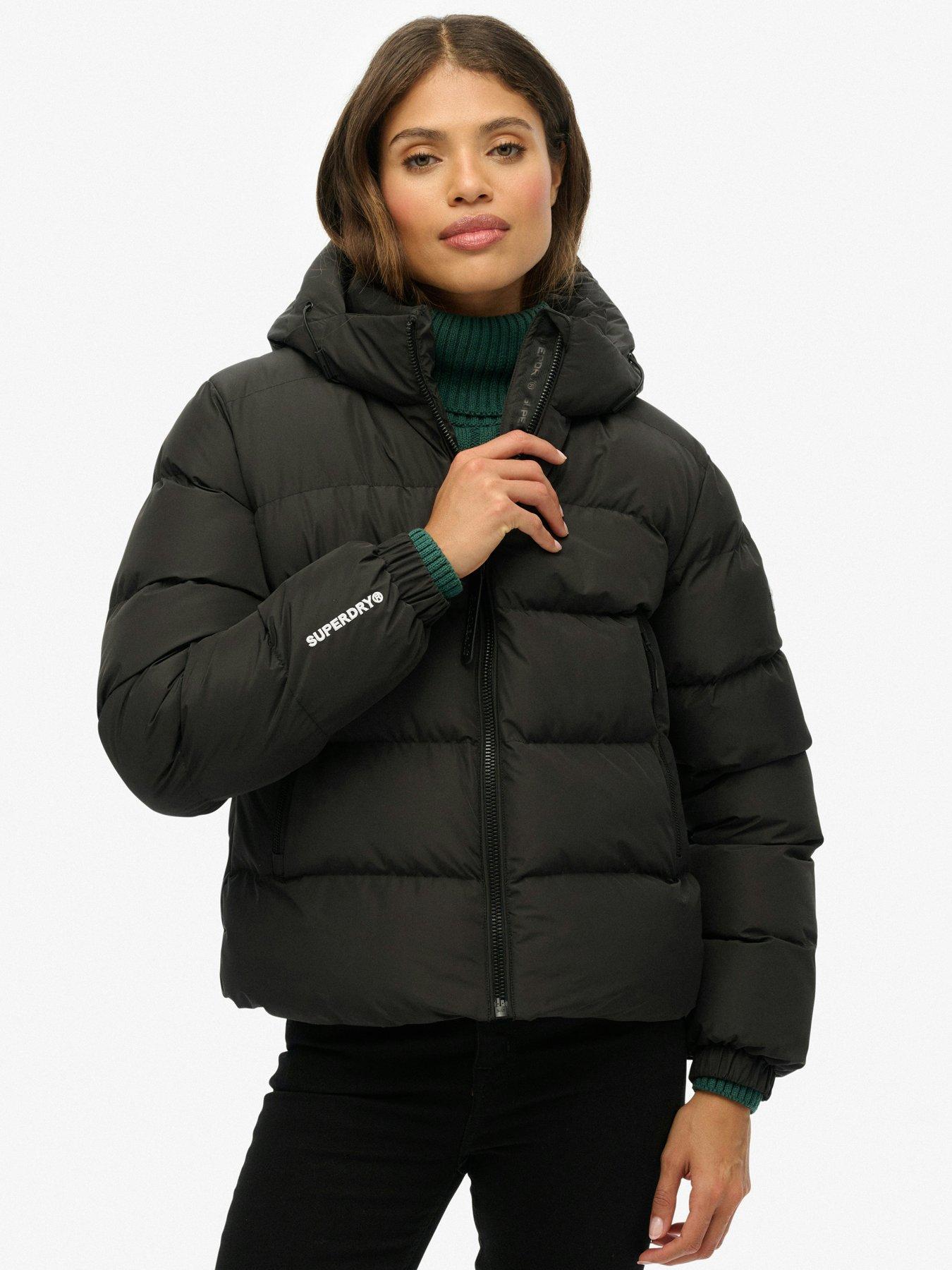 Image 6 of 7 of Superdry Hooded Sports Puffer Jacket