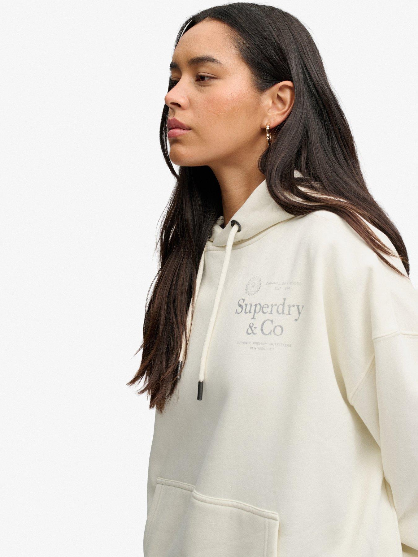 Image 4 of 7 of Superdry Ath Ess Applique Crop Hood